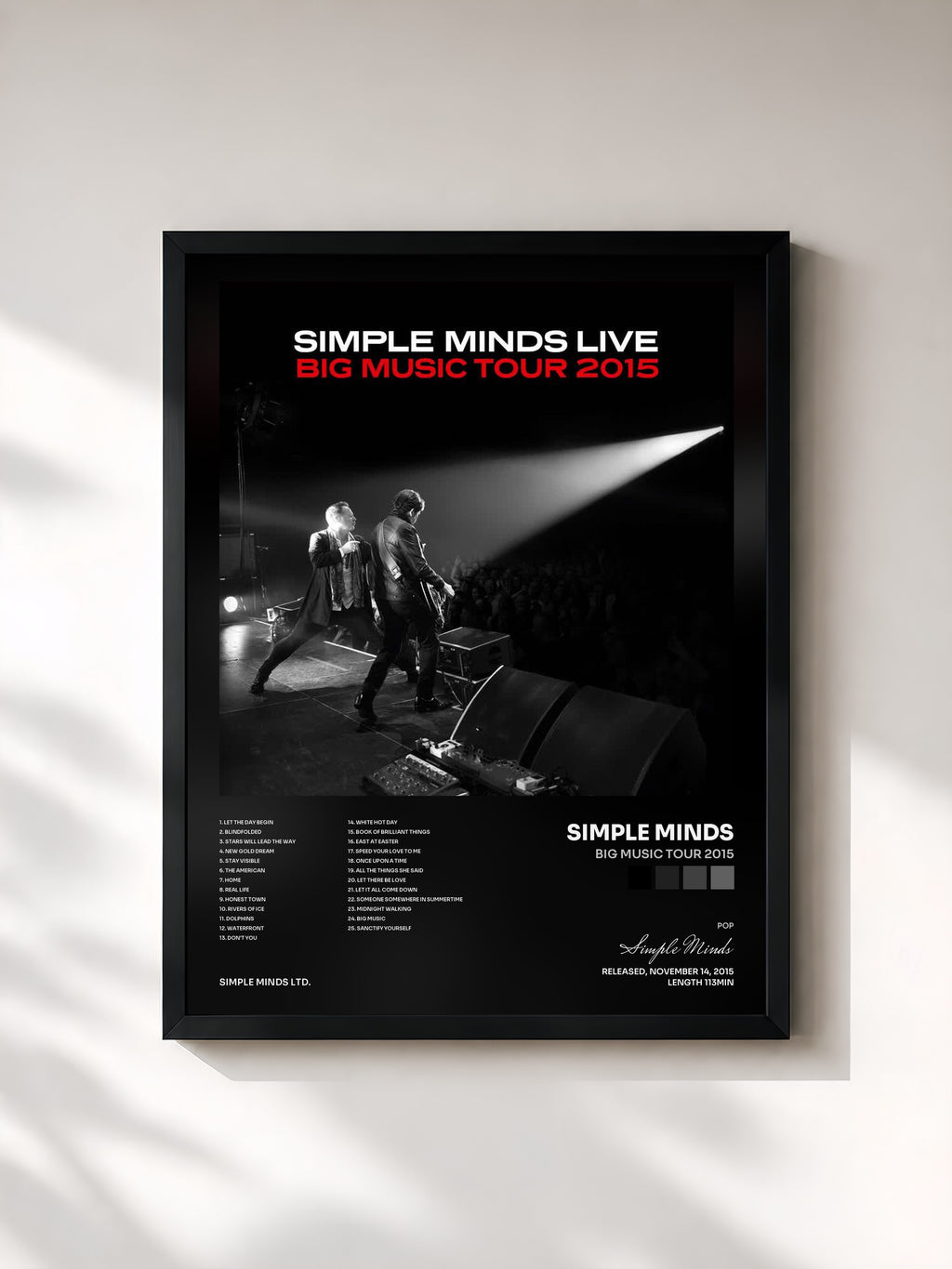 Simple Minds · Big Music Tour 2015