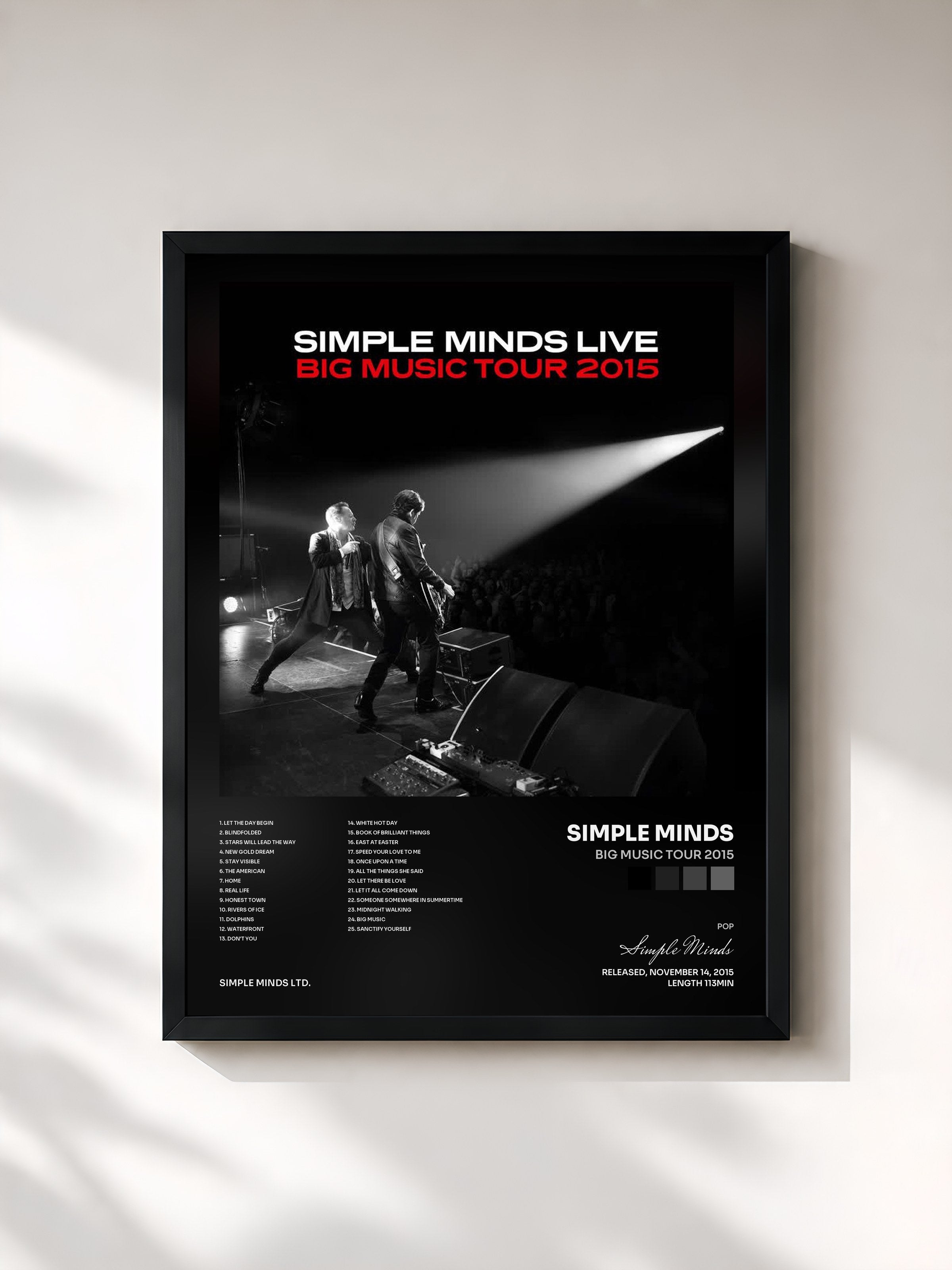 Simple Minds · Big Music Tour 2015