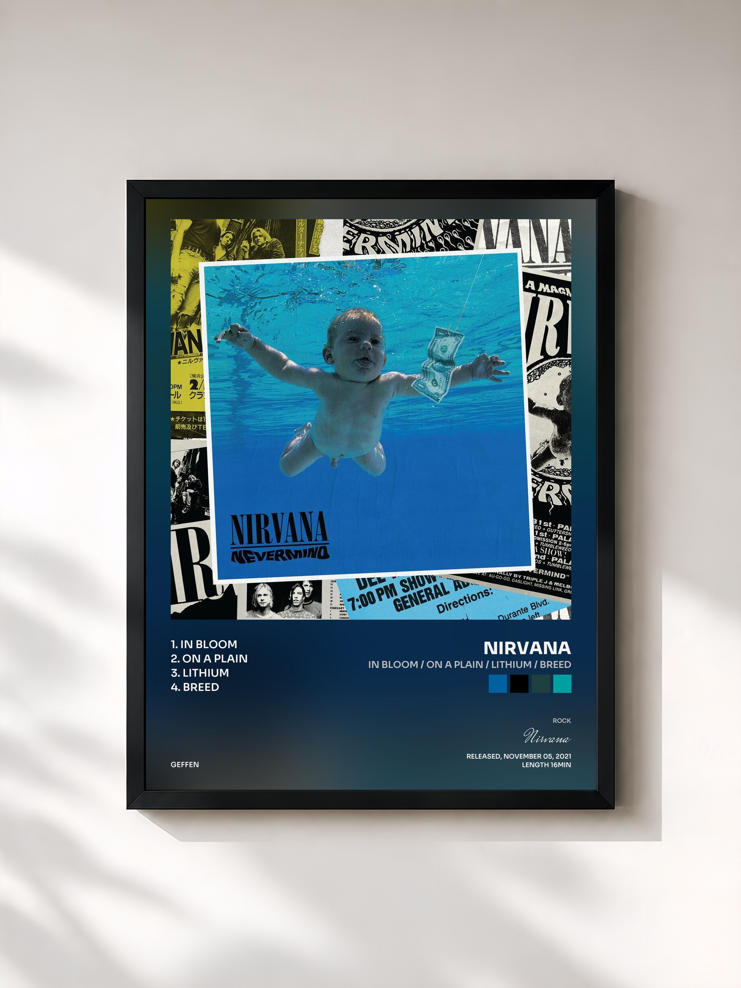 Nirvana · In Bloom / On A Plain / Lithium / Breed