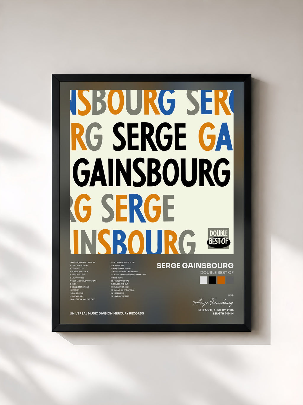 Serge Gainsbourg · Double Best Of