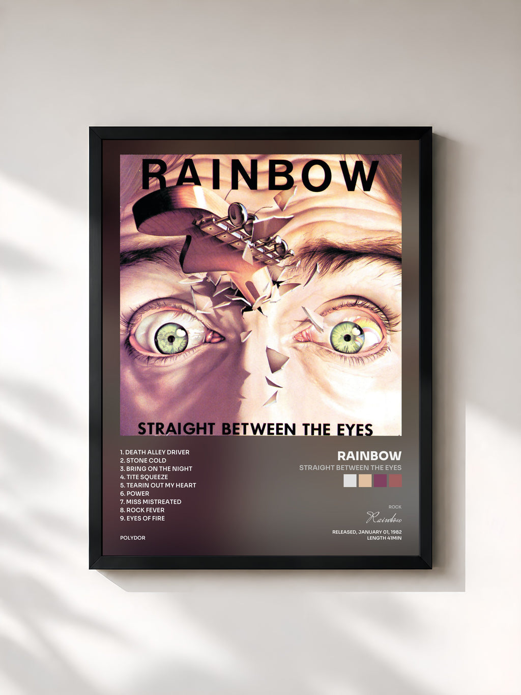 Rainbow · Straight Between The Eyes