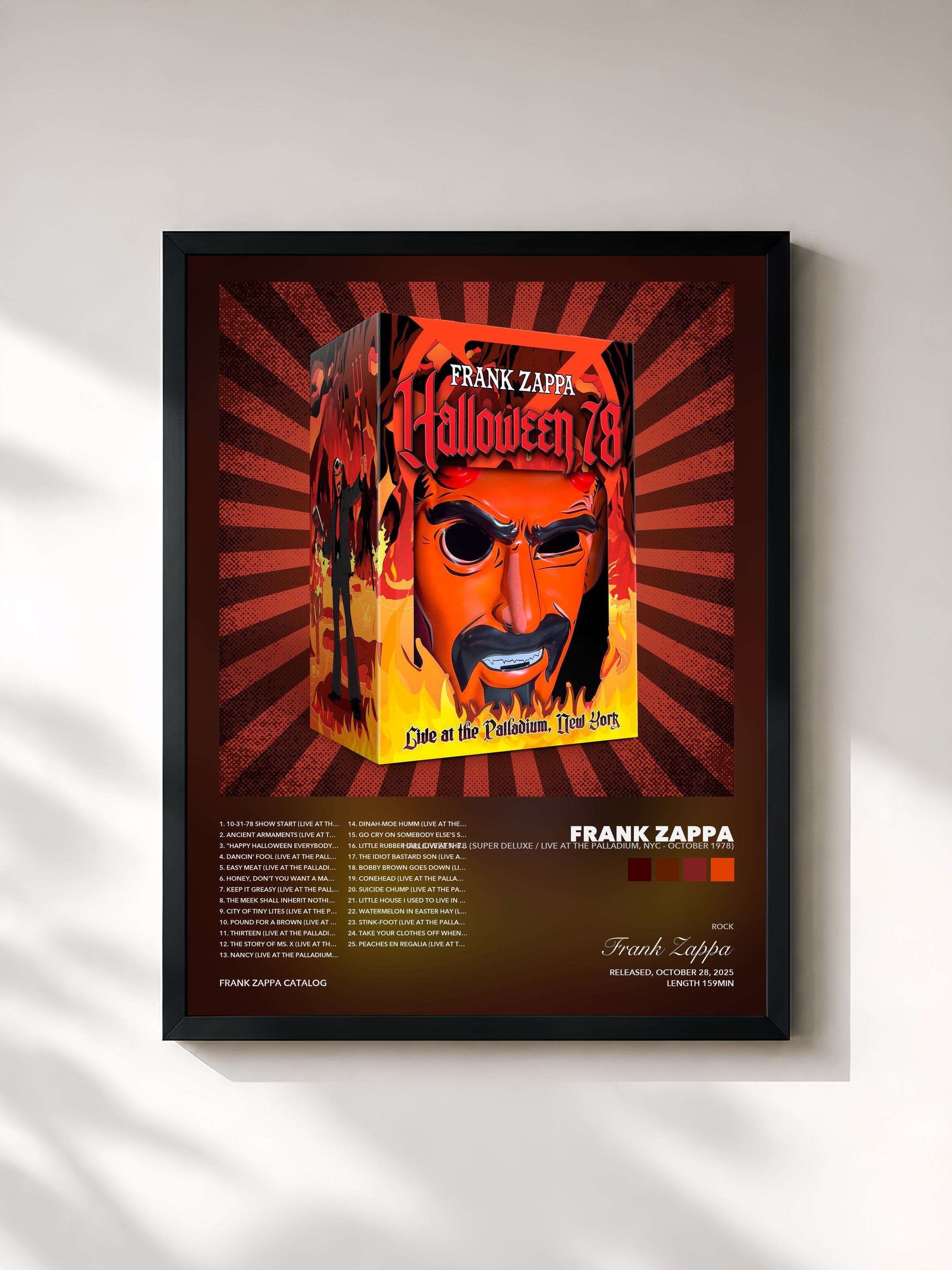 Frank Zappa – Halloween 78 (Super Deluxe / Live At The Palladium, NYC - October 1978)
