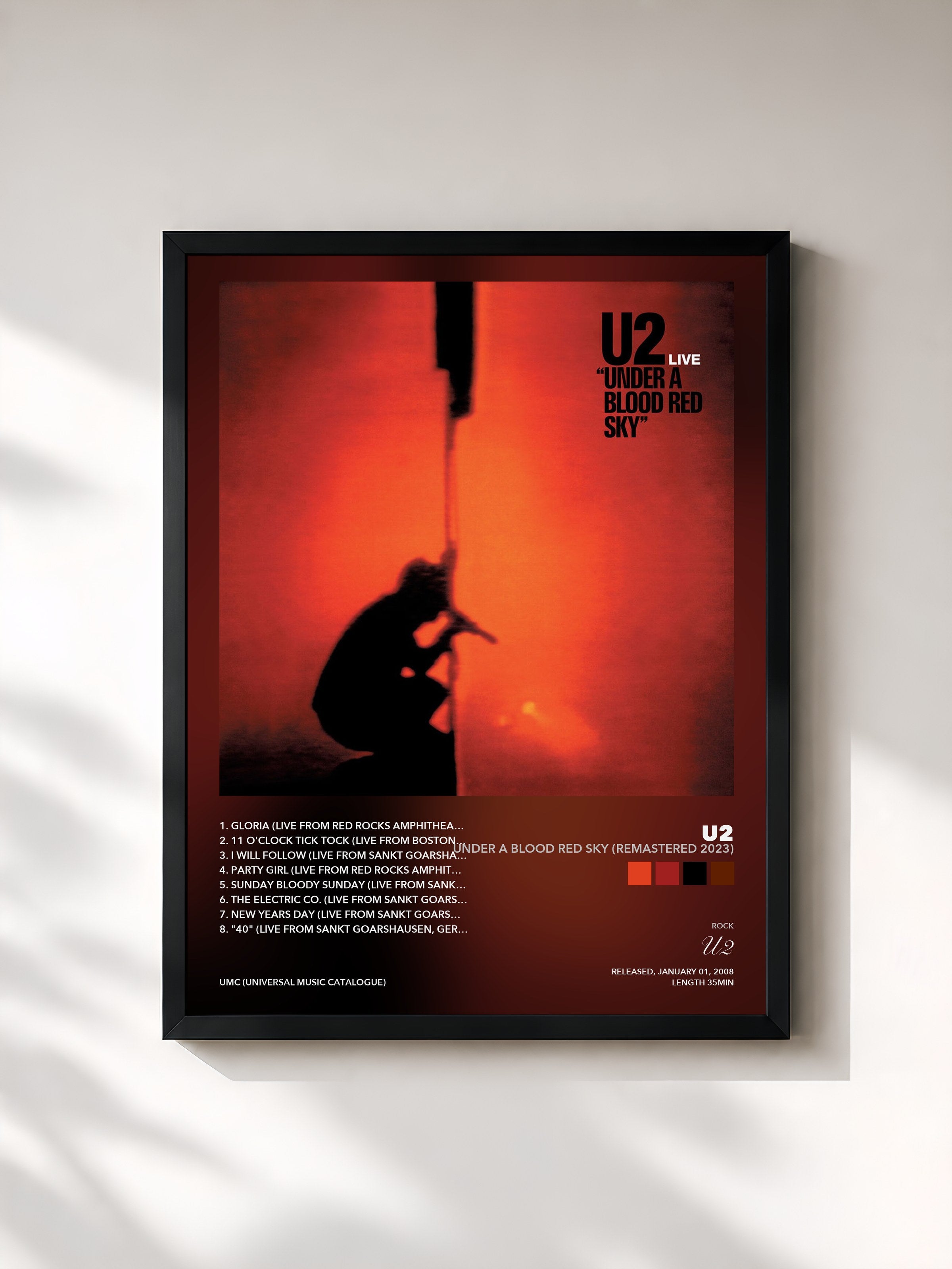 U2 – Under A Blood Red Sky (Remastered 2023)