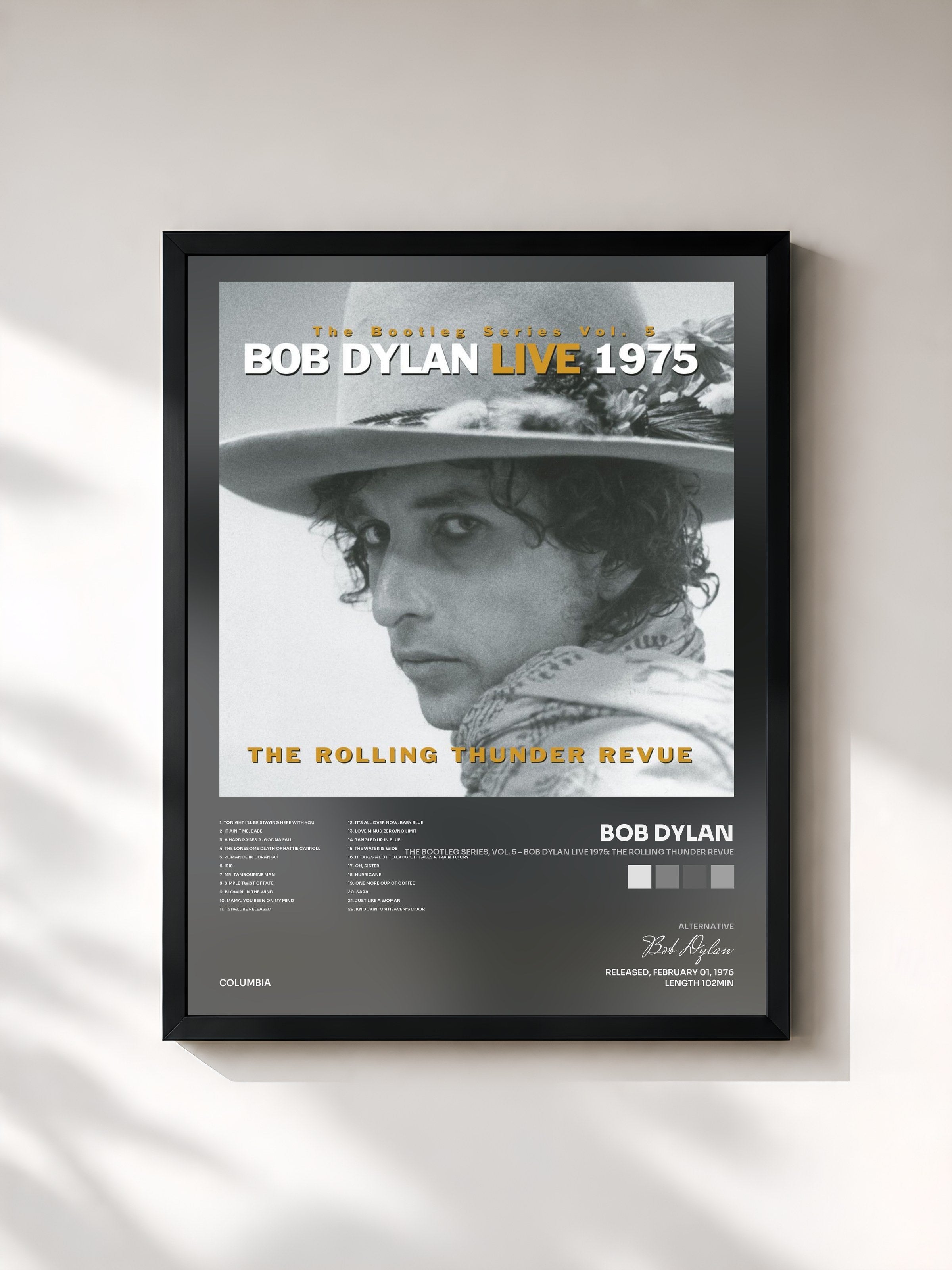 Bob Dylan · The Bootleg Series, Vol. 5 - Bob Dylan Live 1975: The Rolling Thunder Revue