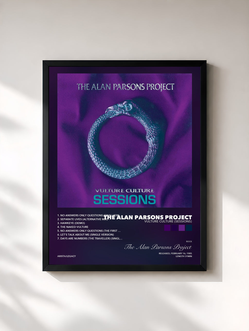 The Alan Parsons Project – Vulture Culture (Sessions)