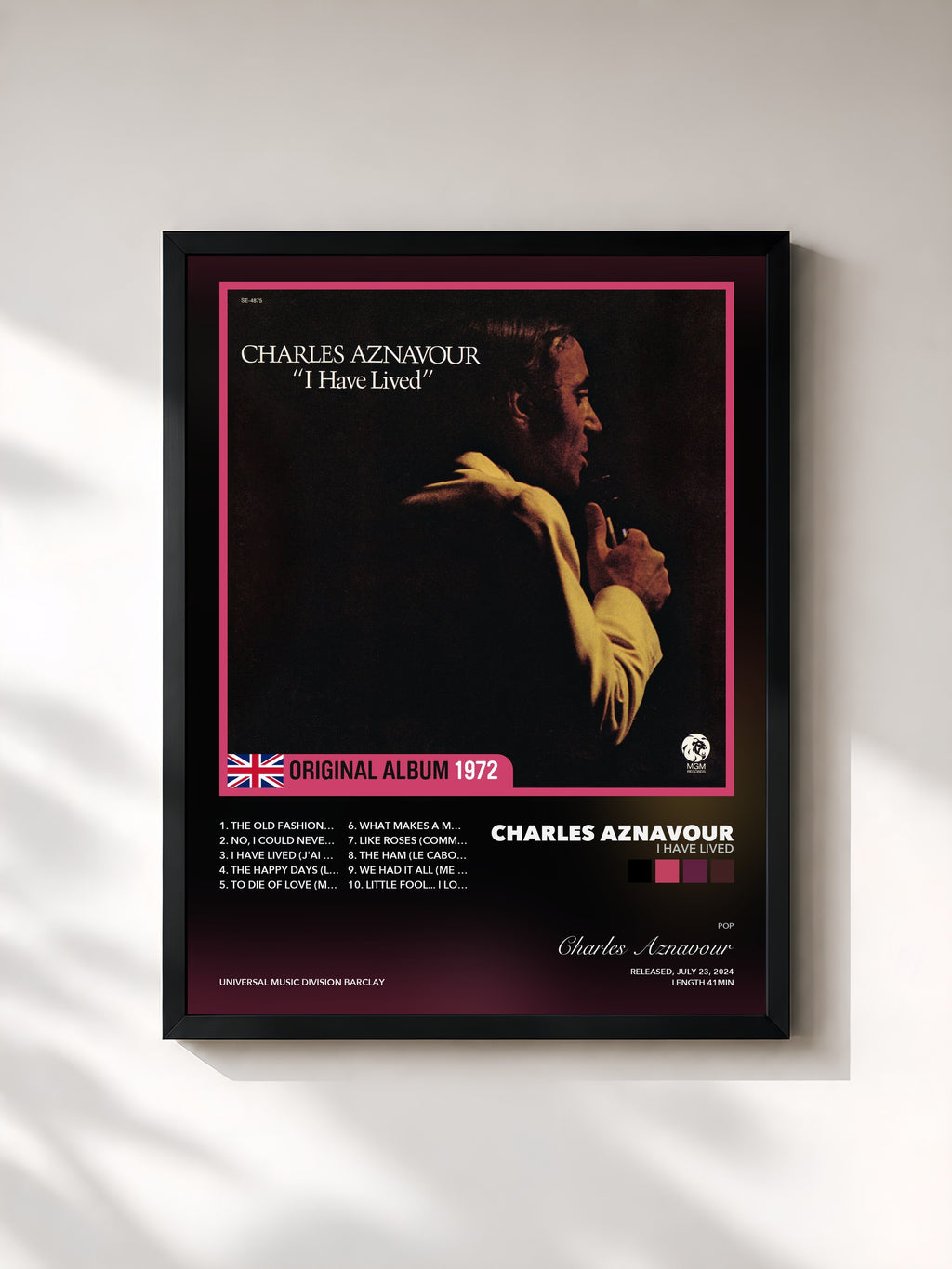 Charles Aznavour – I Have Lived