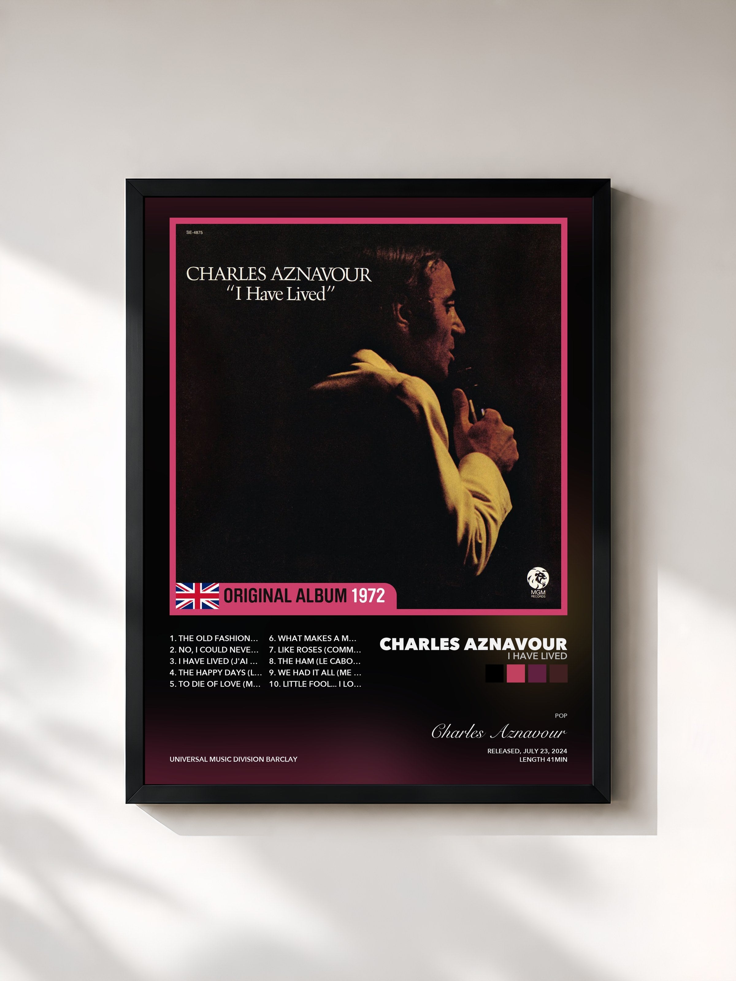 Charles Aznavour – I Have Lived