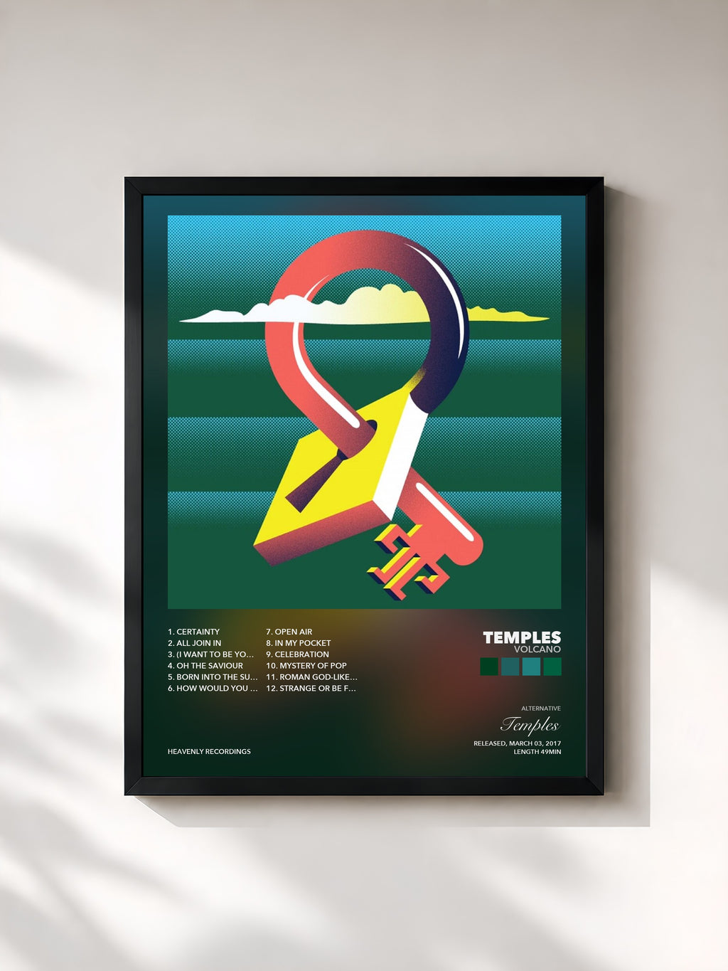 Temples · Volcano