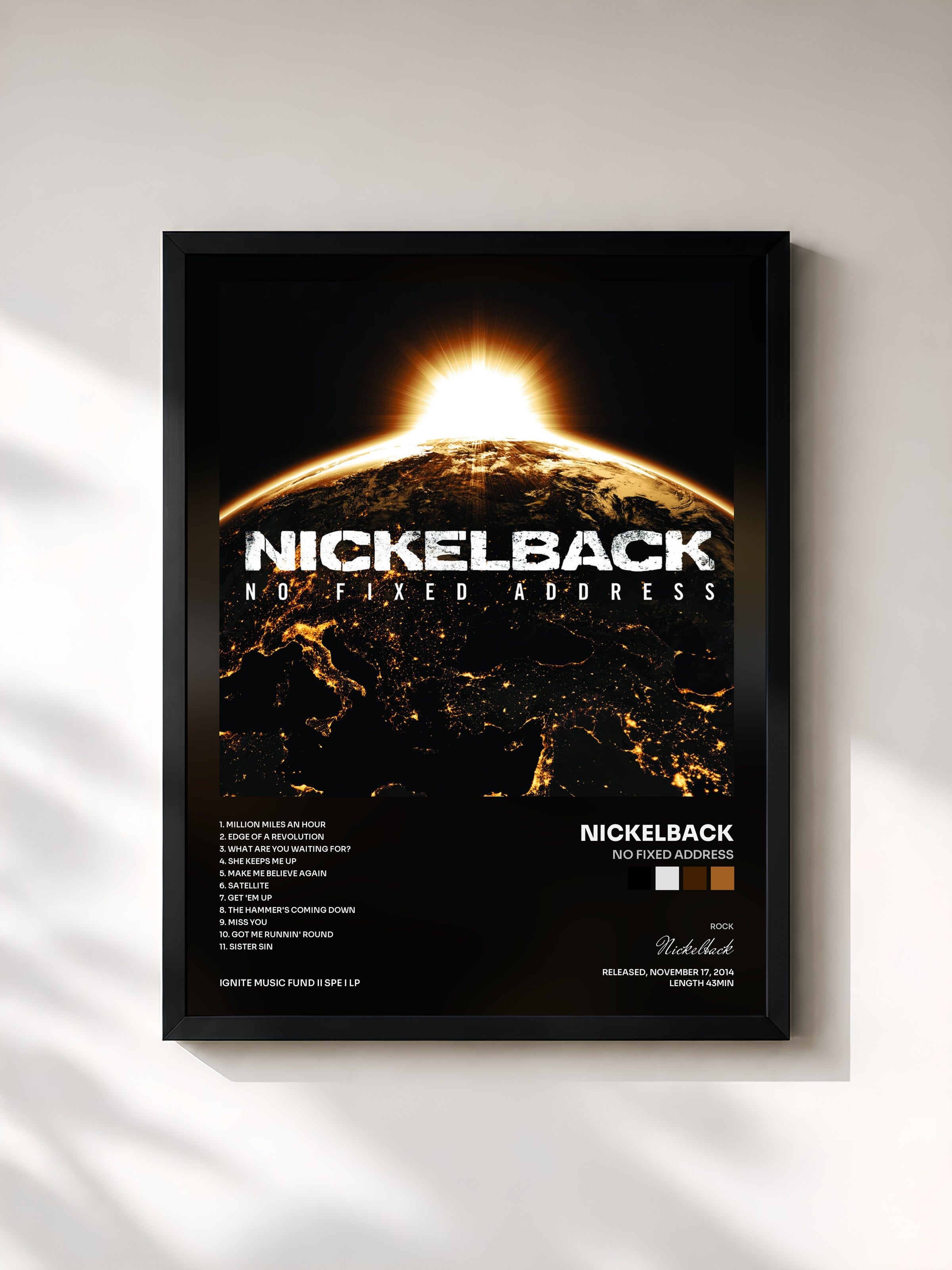 Nickelback · No Fixed Address
