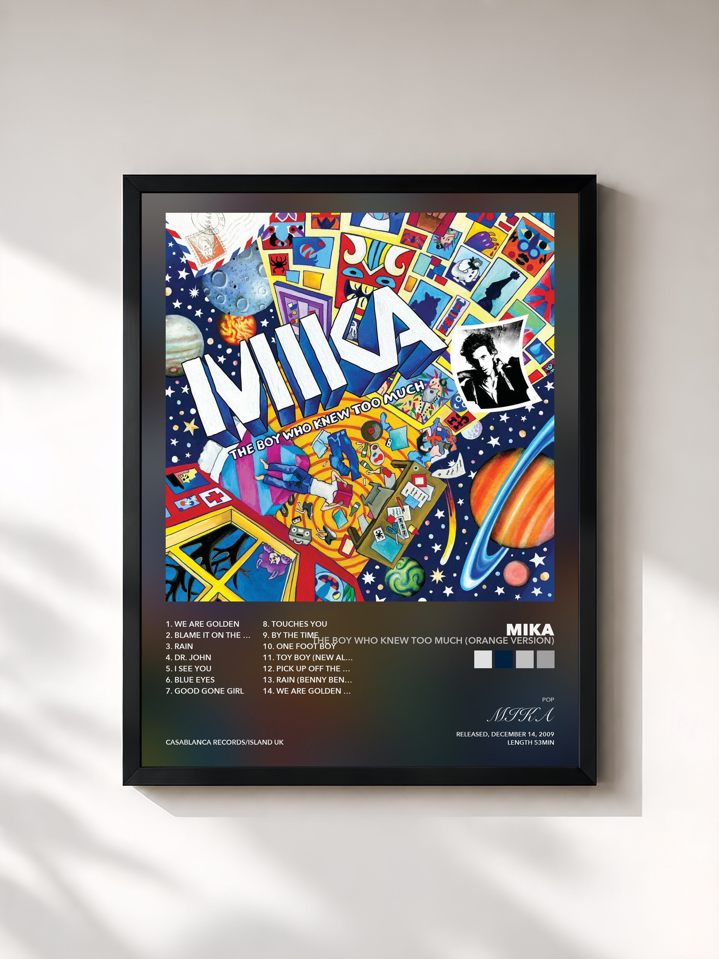 MIKA – The Boy Who Knew Too Much (Orange Version)