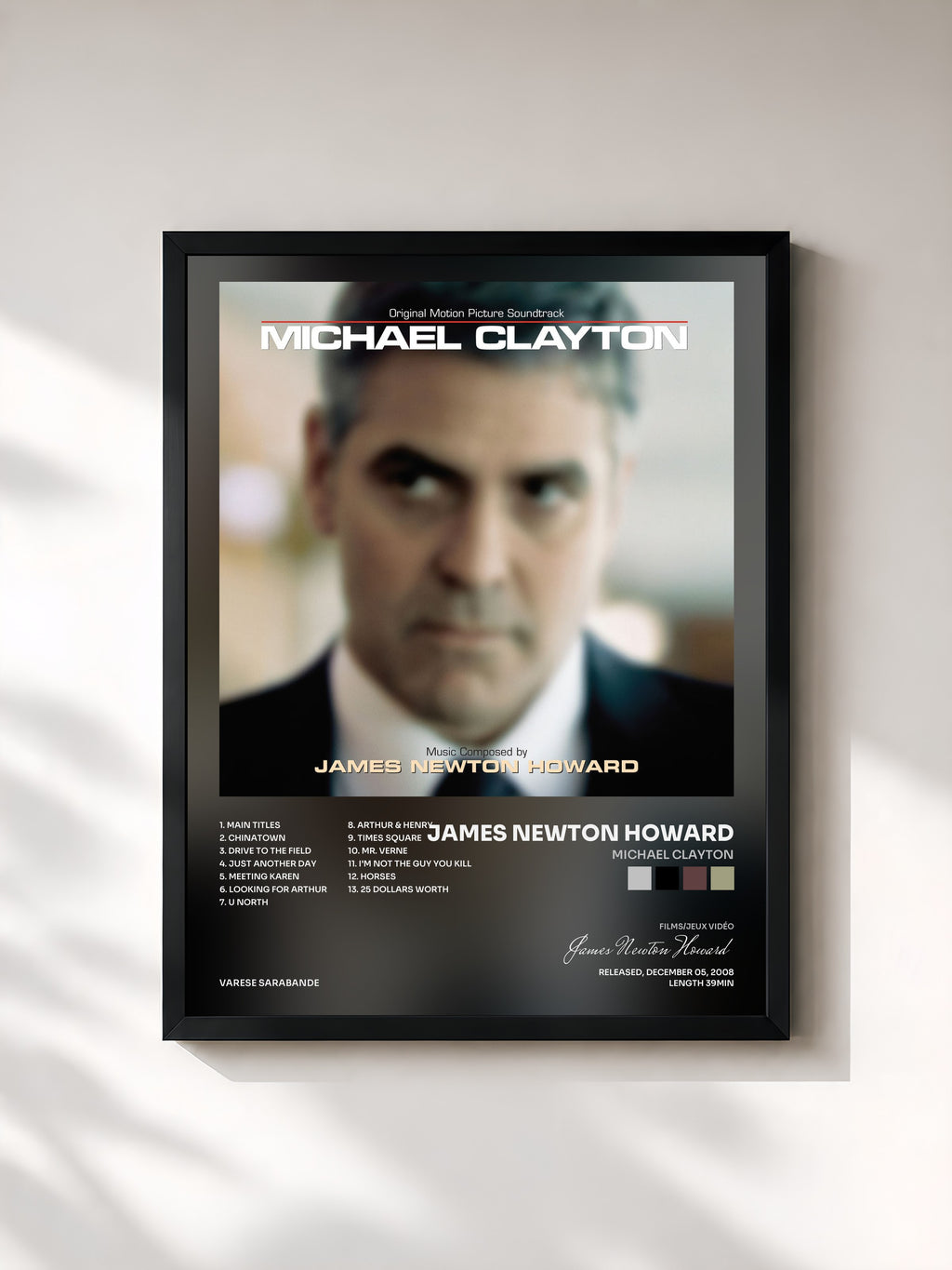 James Newton Howard · Michael Clayton