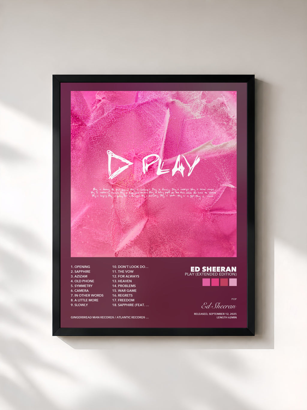 Ed Sheeran – Play (Extended Edition)