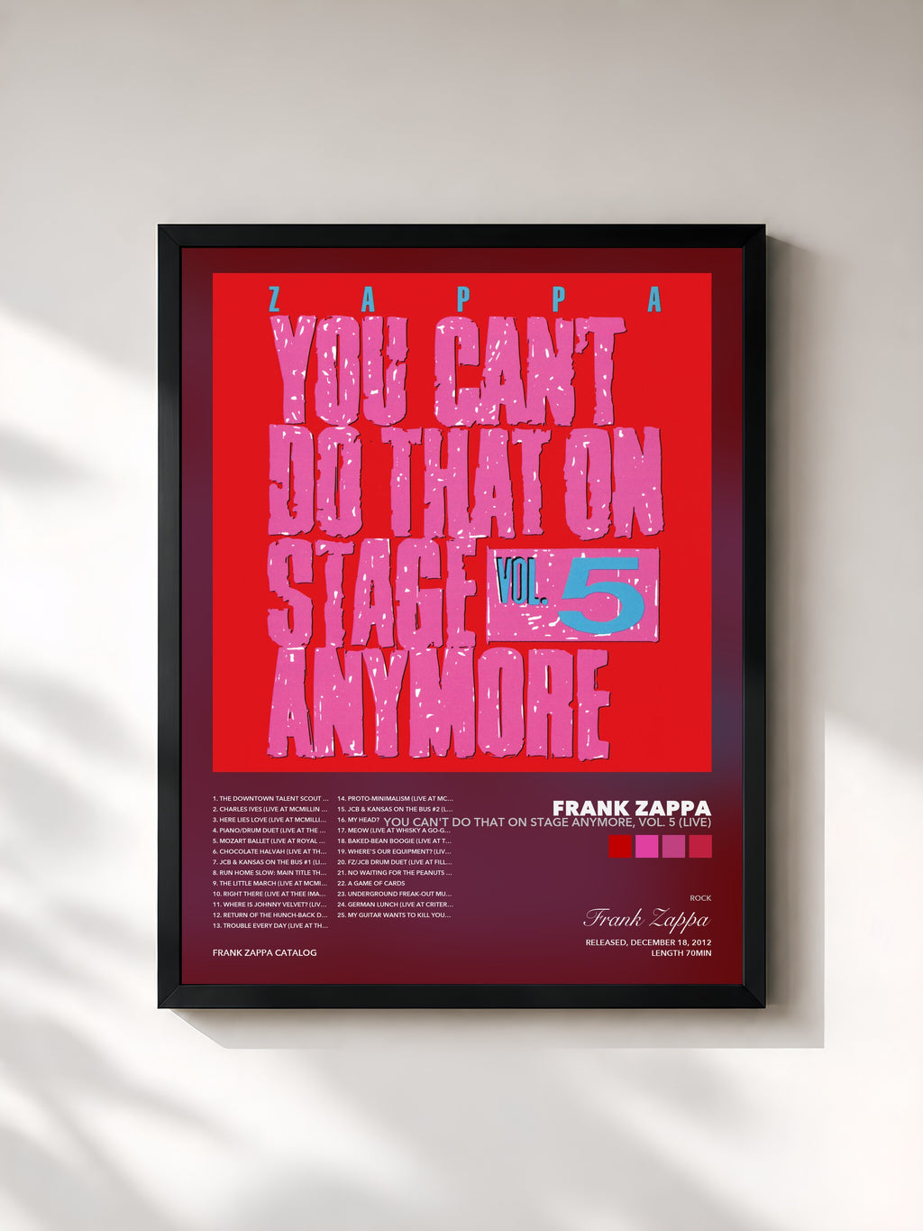 Frank Zappa – You Can't Do That On Stage Anymore, Vol. 5 (Live)