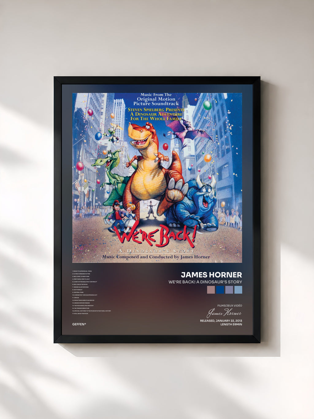 James Horner · We're Back! A Dinosaur's Story