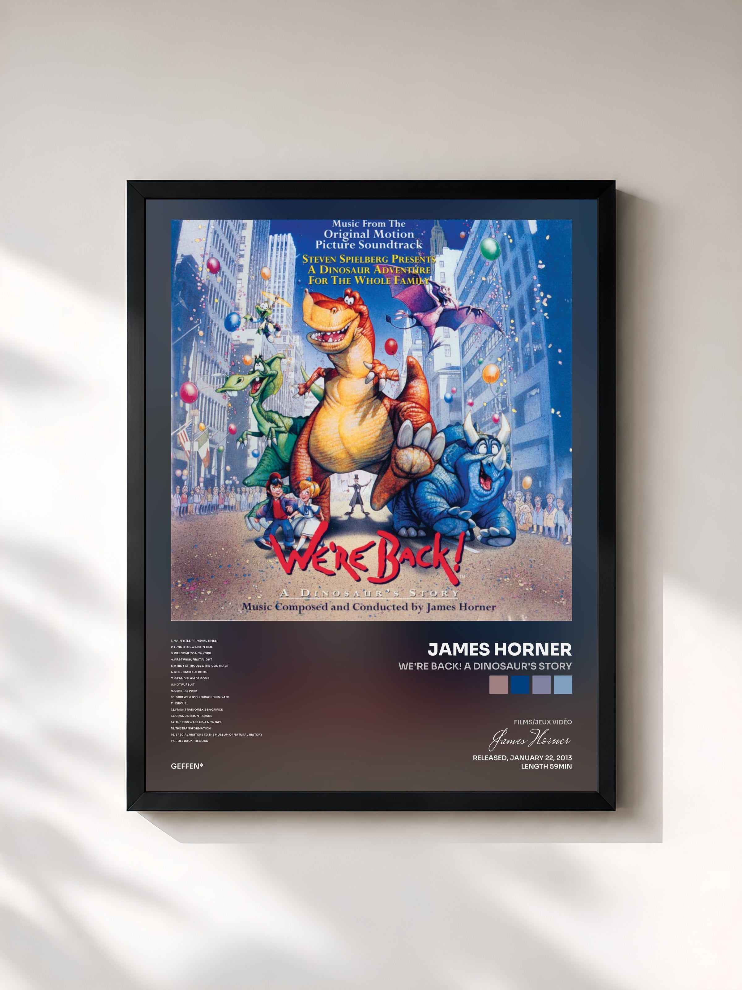 James Horner · We're Back! A Dinosaur's Story