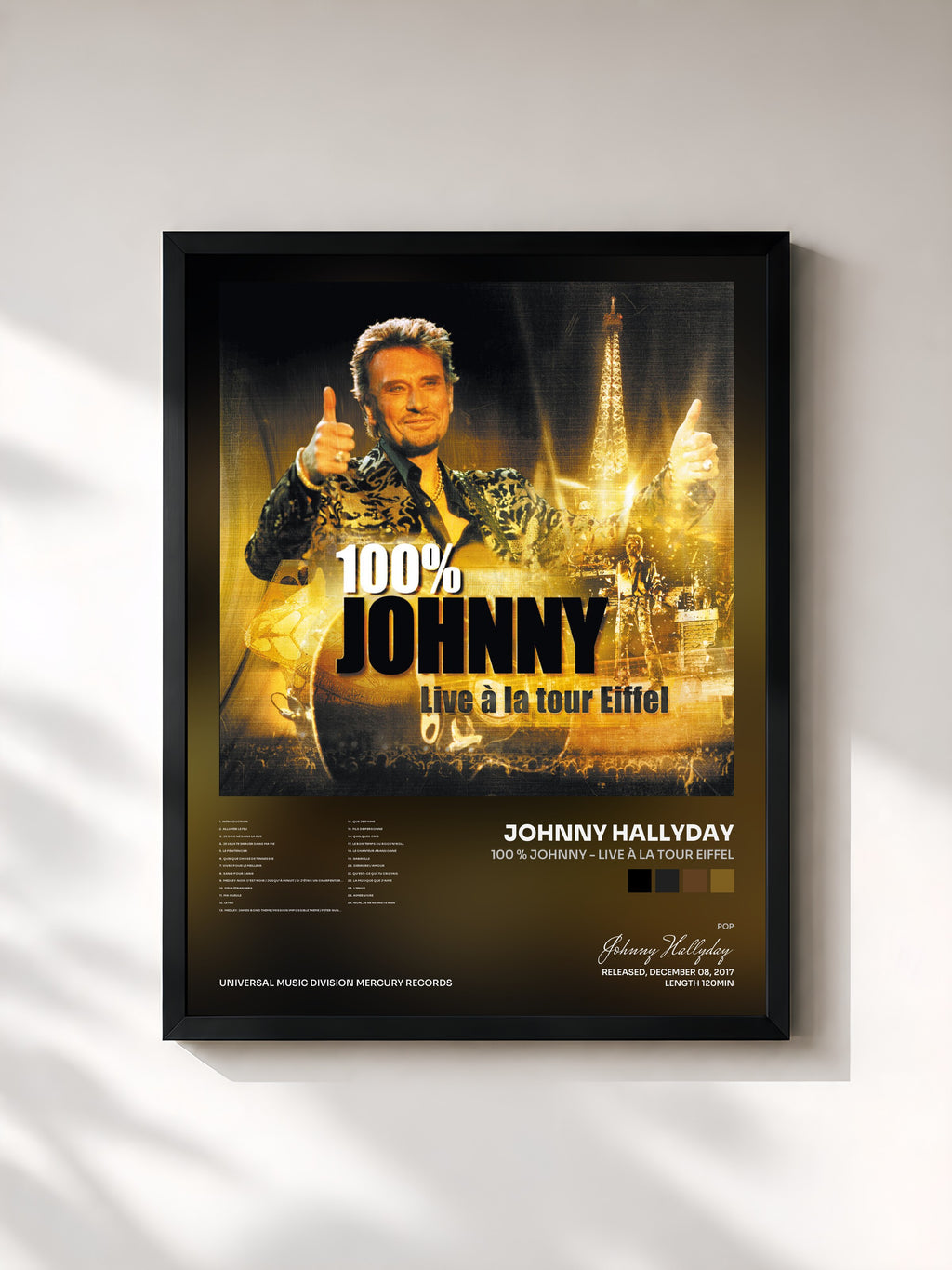 Johnny Hallyday · 100 % Johnny - Live à la tour Eiffel