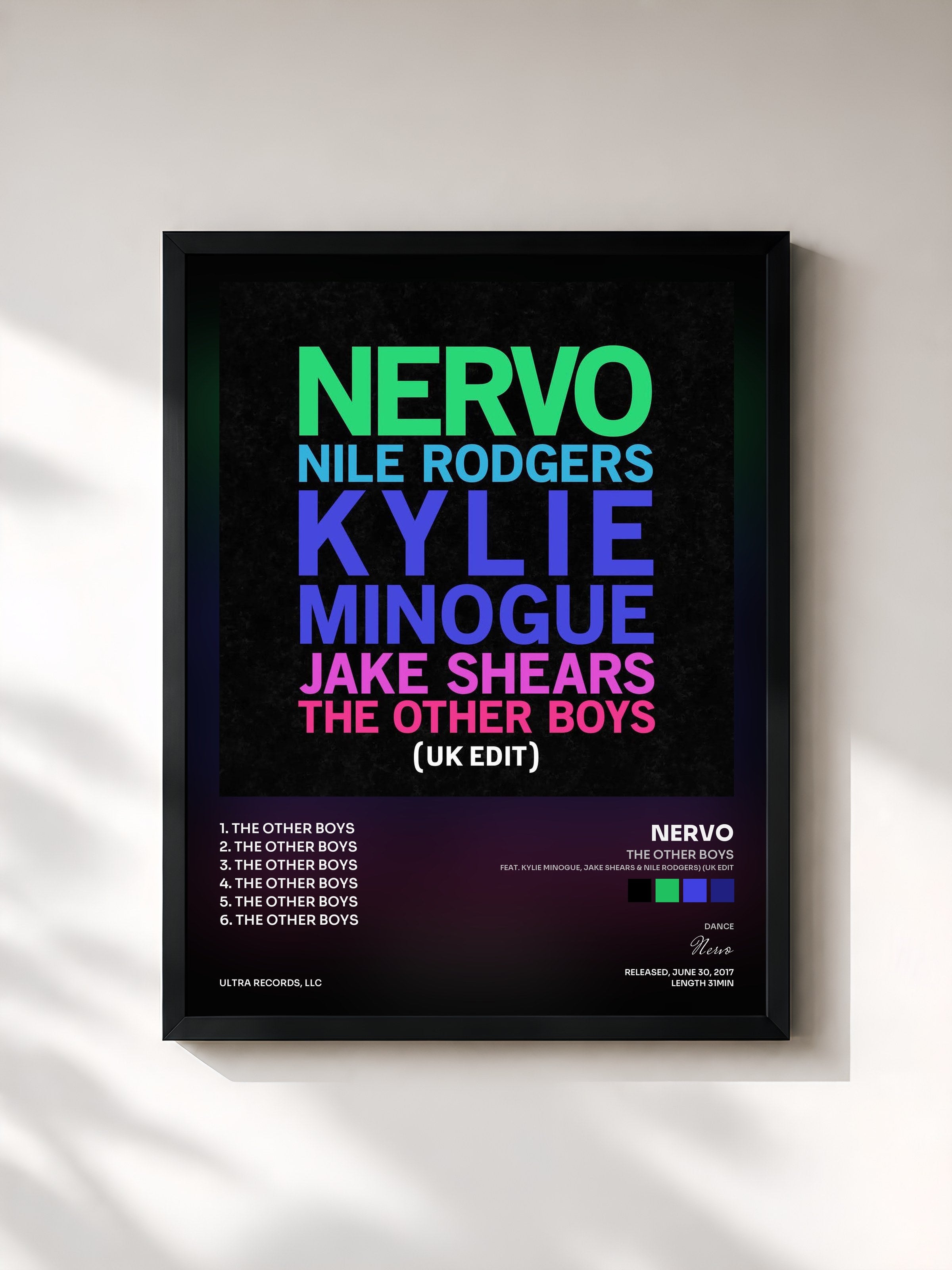 Nervo · The Other Boys (feat. Kylie Minogue, Jake Shears & Nile Rodgers) (UK Edit)