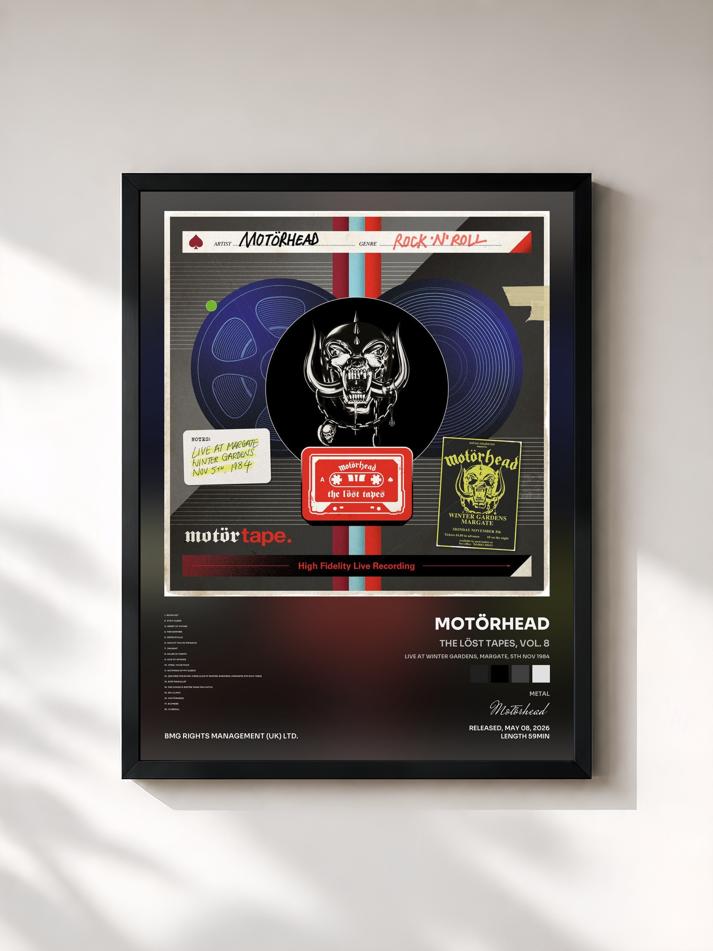 Motörhead · The Löst Tapes, Vol. 8 (Live at Winter Gardens, Margate, 5th Nov 1984)