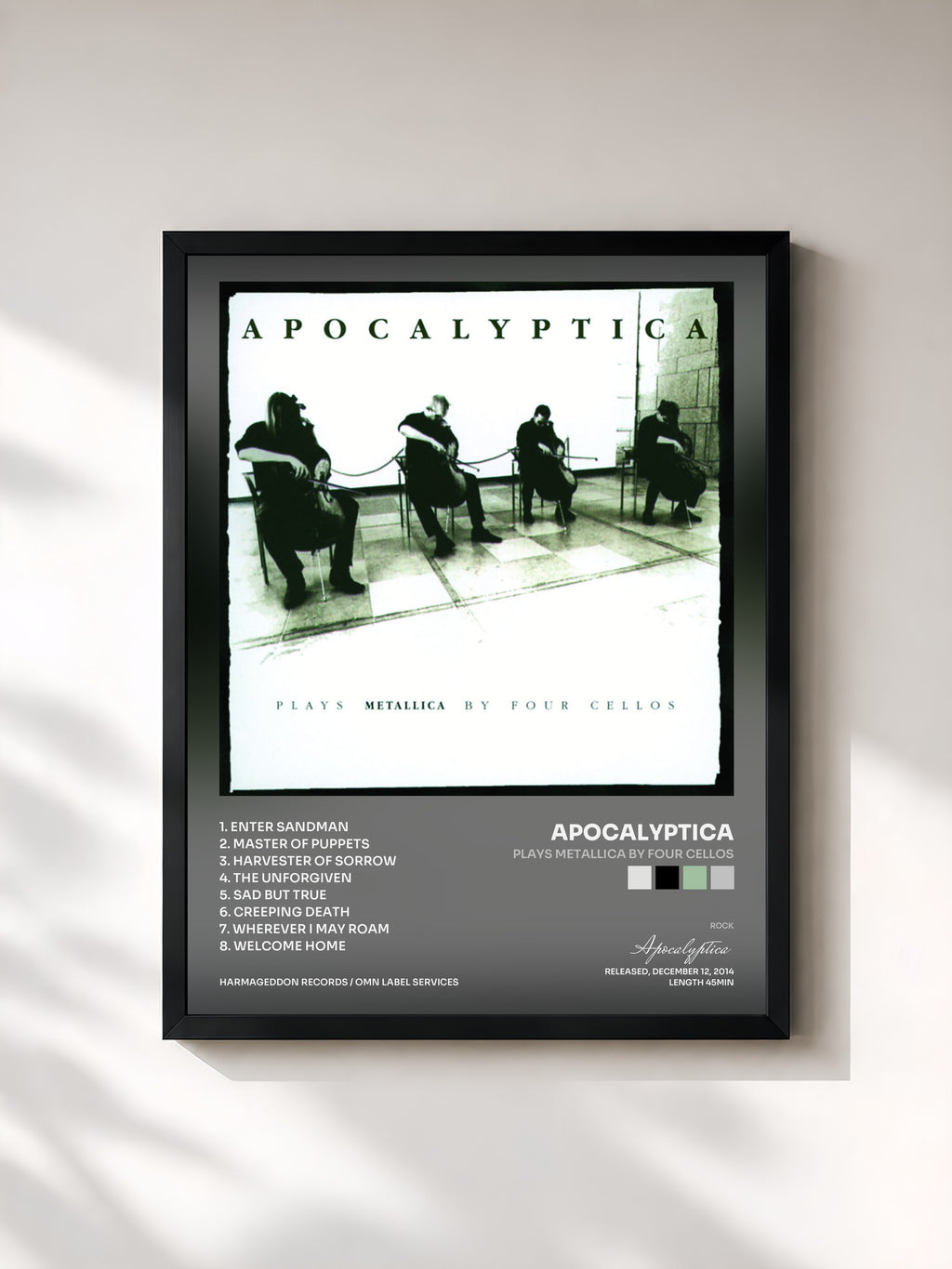 Apocalyptica · Plays Metallica by Four Cellos
