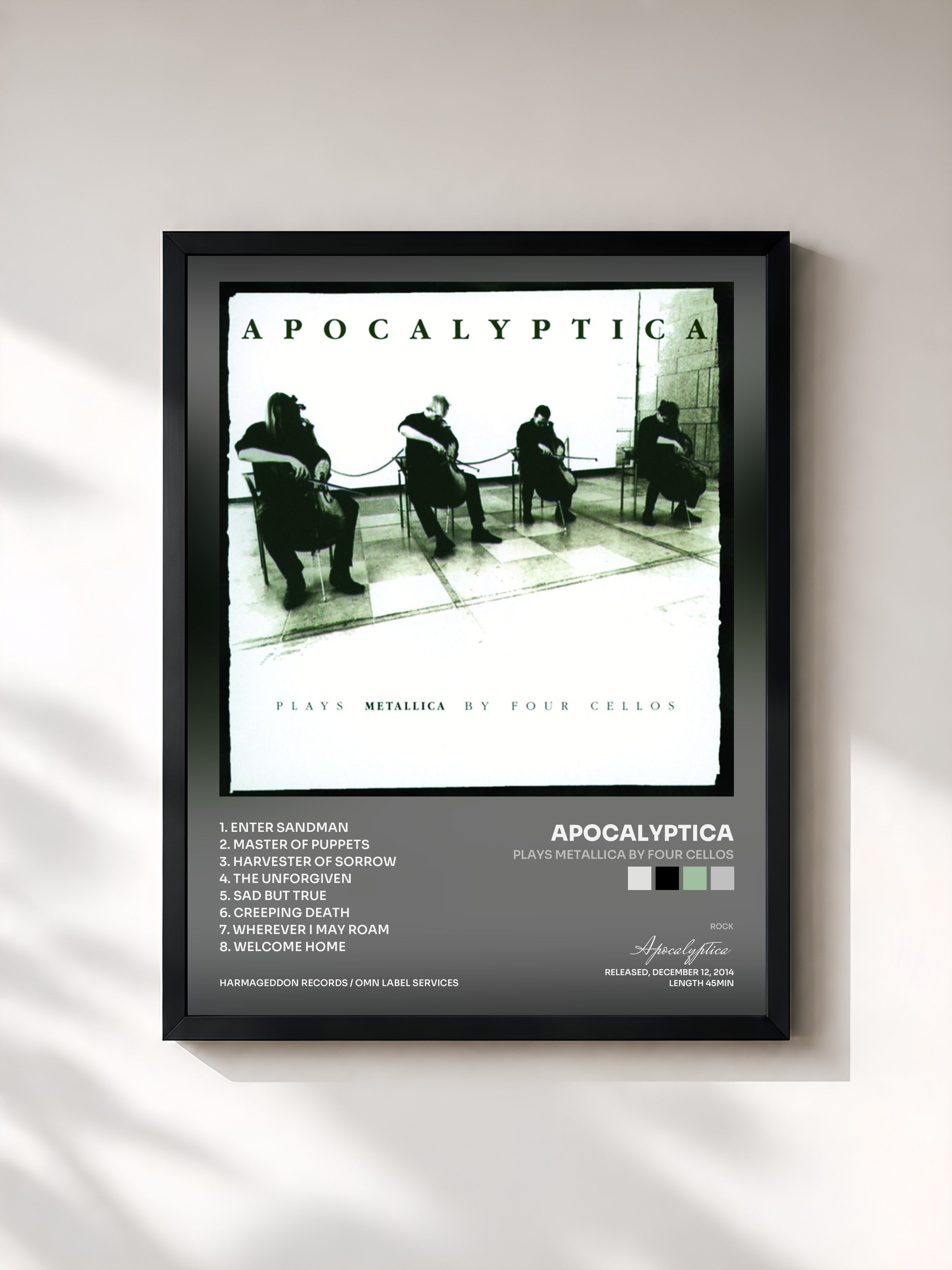 Apocalyptica · Plays Metallica by Four Cellos