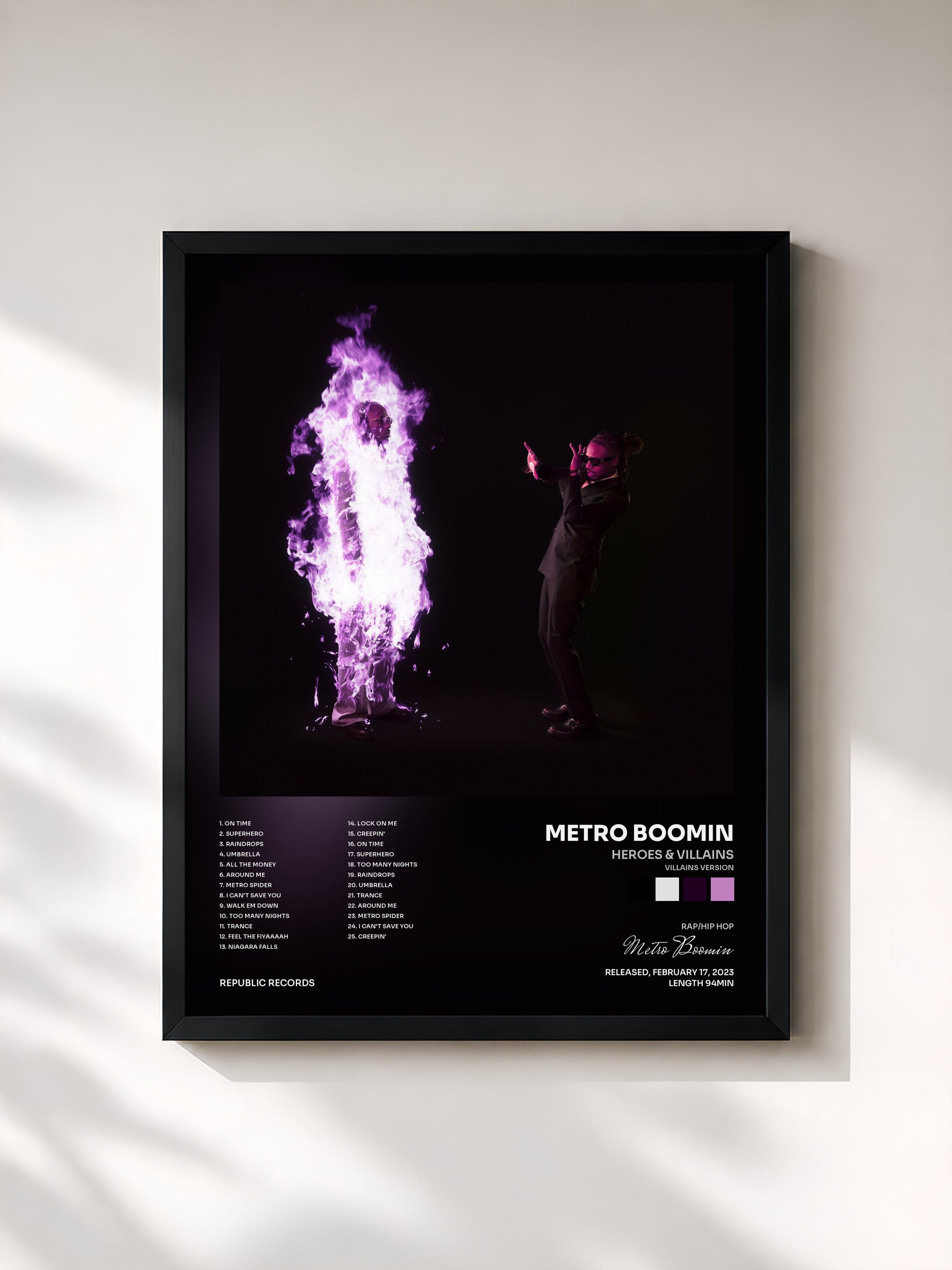 Metro Boomin · HEROES & VILLAINS (Villains Version)