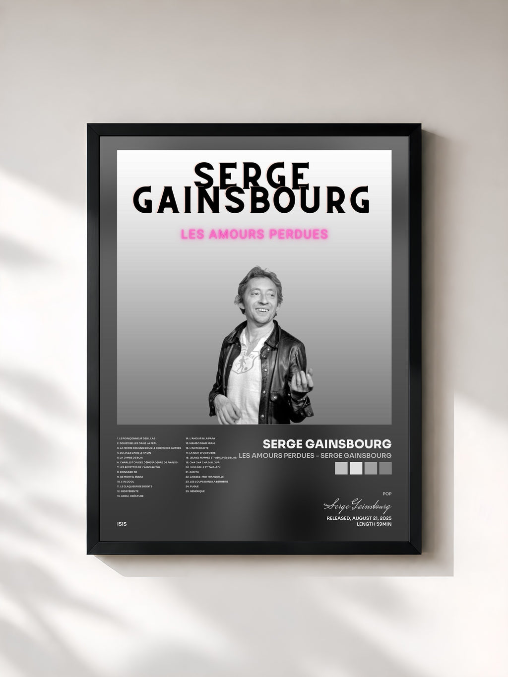 Serge Gainsbourg · Les amours perdues - Serge Gainsbourg