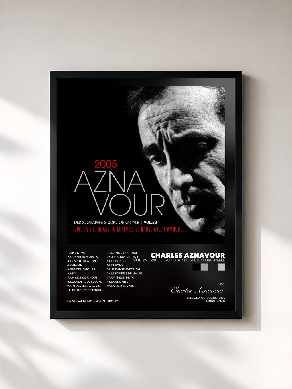 Charles Aznavour – Vol. 29 - 2005 Discographie studio originale