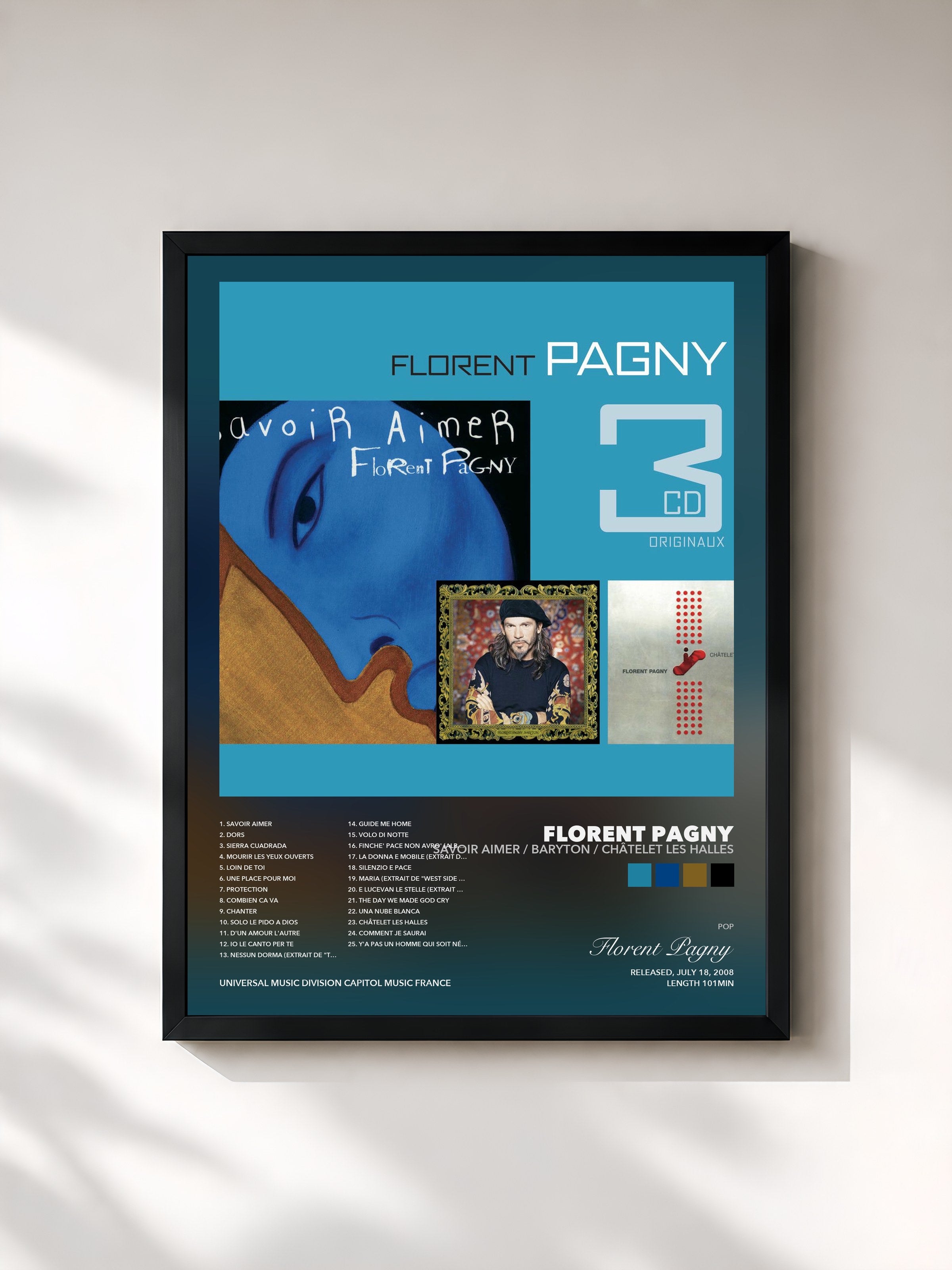 Florent Pagny – Savoir Aimer / Baryton / Châtelet Les Halles