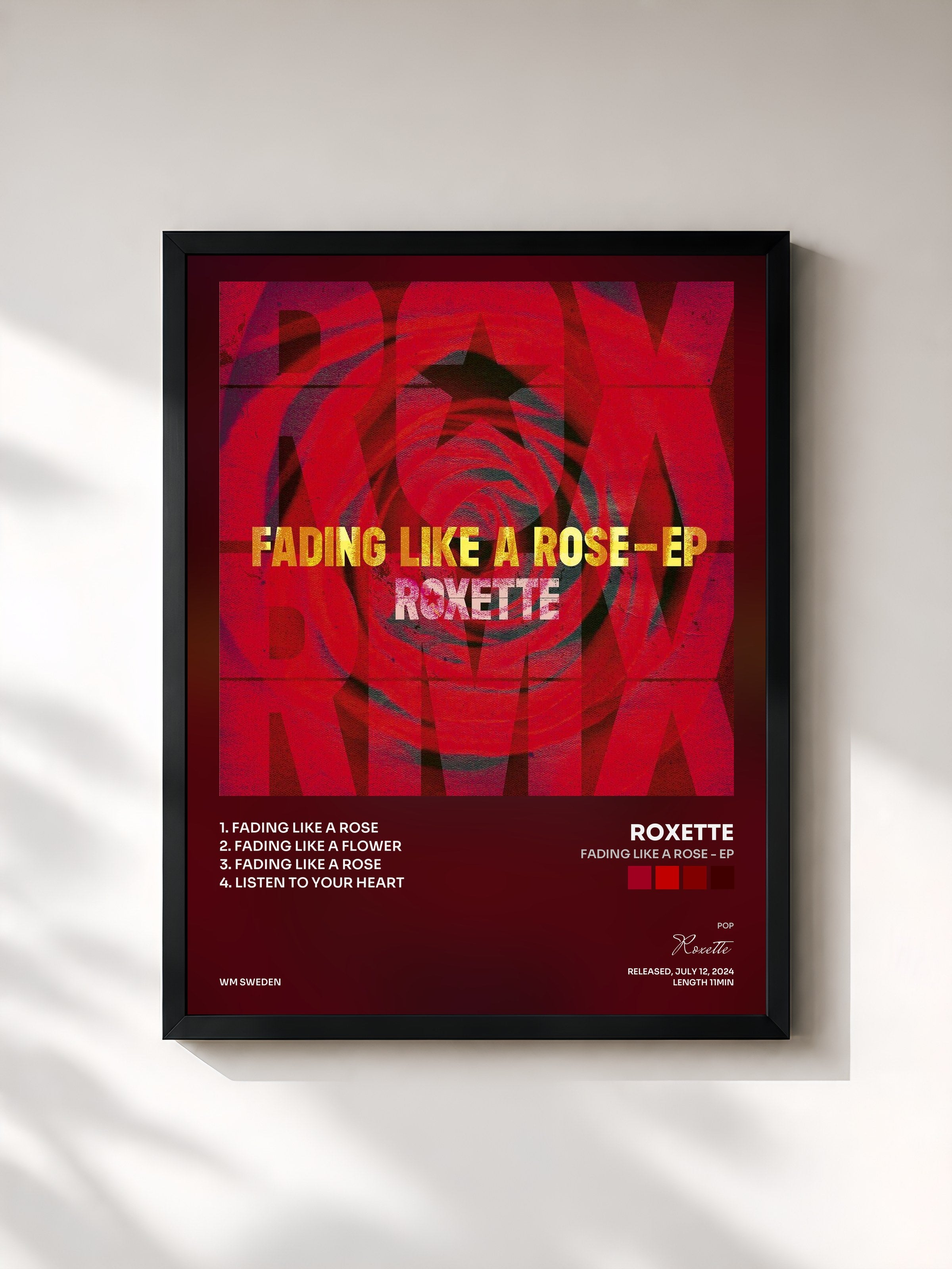 Roxette · Fading Like A Rose - EP