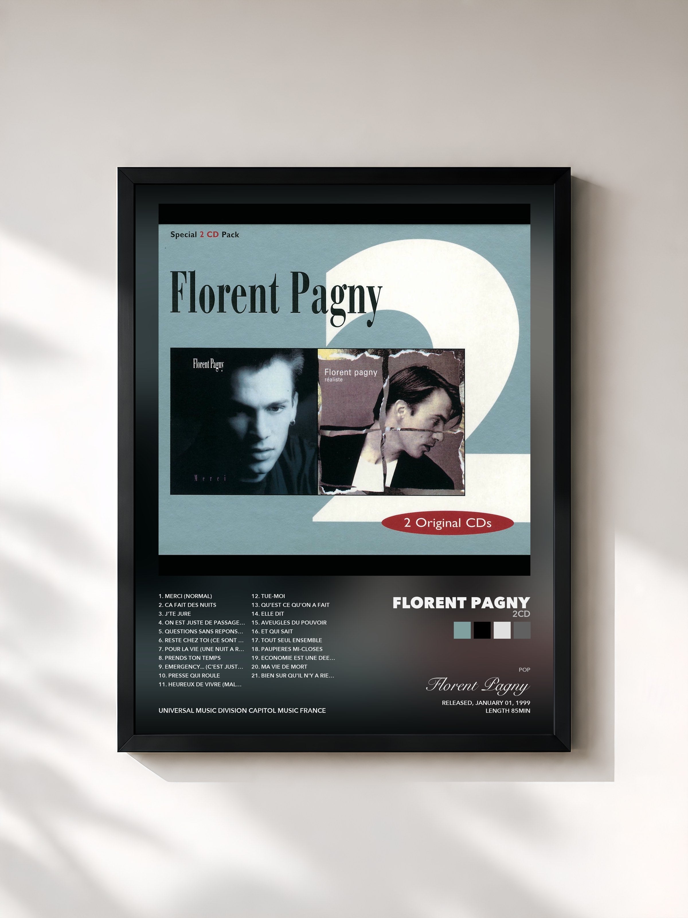 Florent Pagny – 2Cd