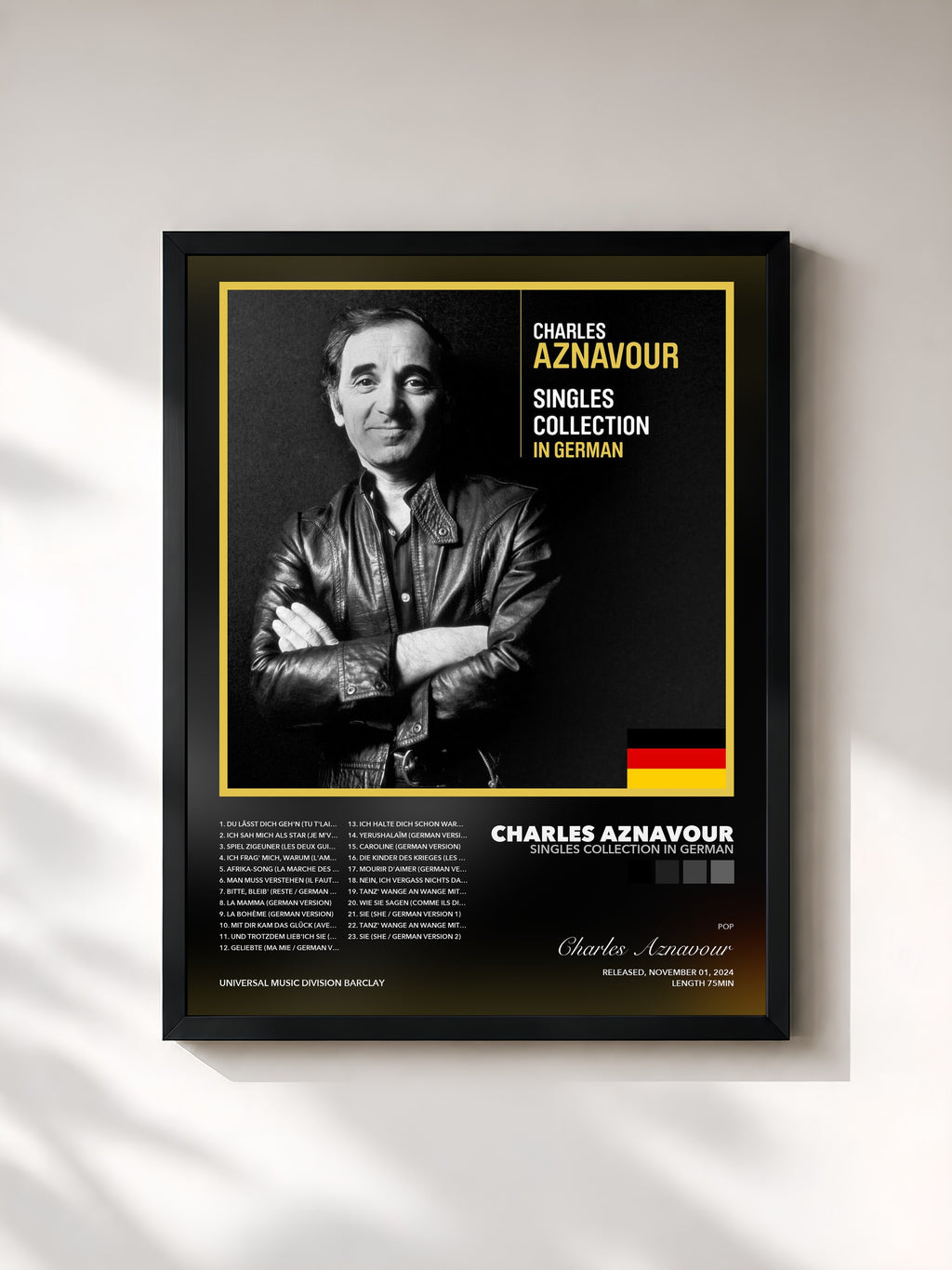 Charles Aznavour – Singles Collection In German