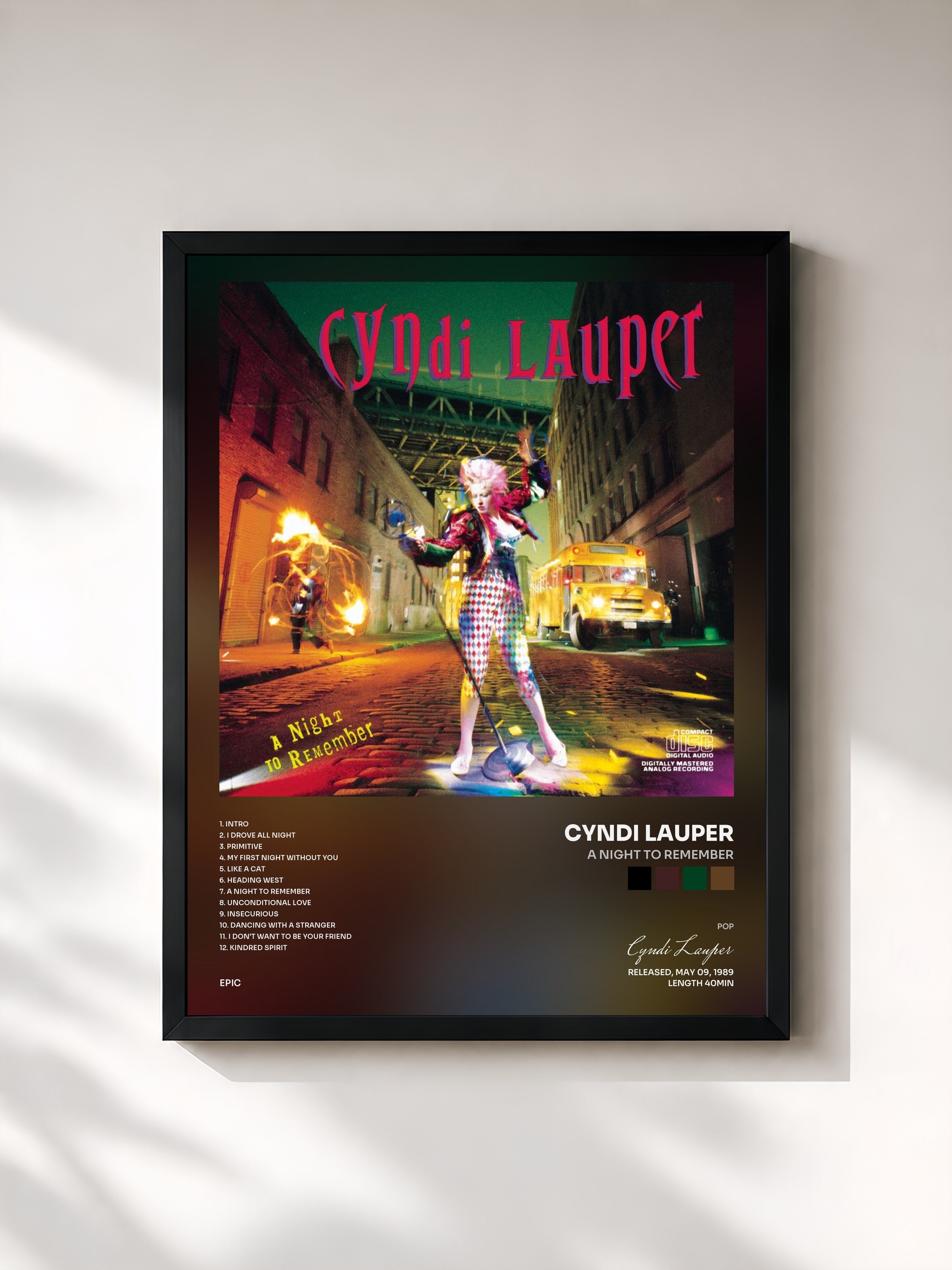Cyndi Lauper · A Night To Remember