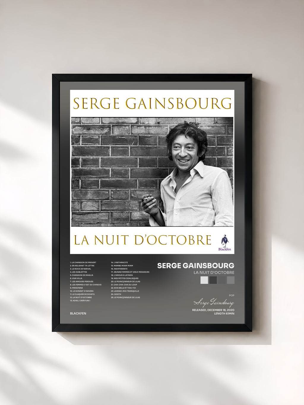 Serge Gainsbourg · La Nuit D'Octobre