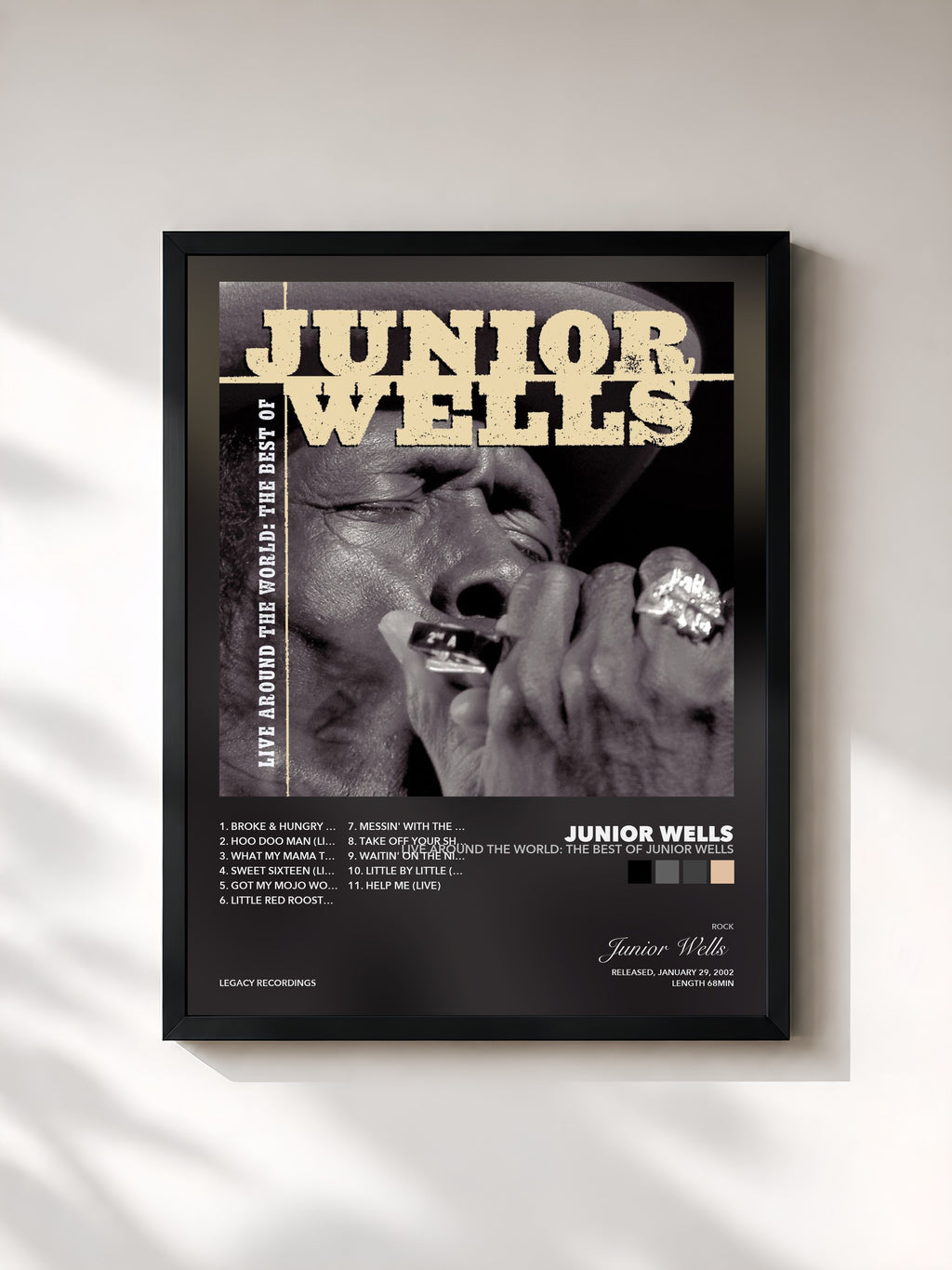Junior Wells – Live Around The World: The Best Of Junior Wells