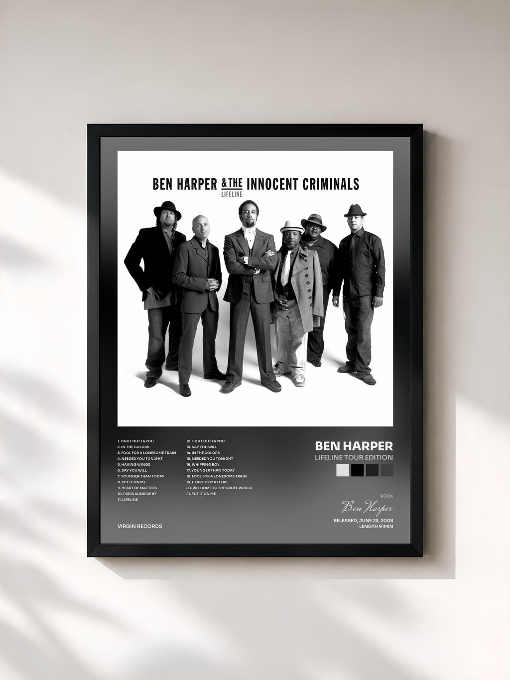 Ben Harper · Lifeline Tour Edition