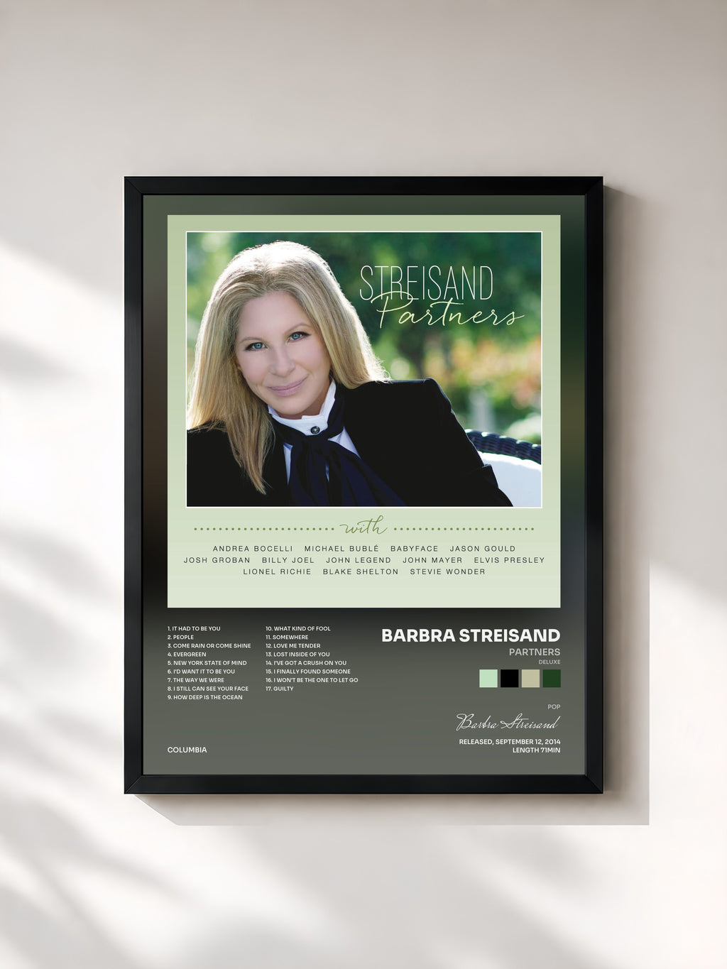 Barbra Streisand · Partners (Deluxe)