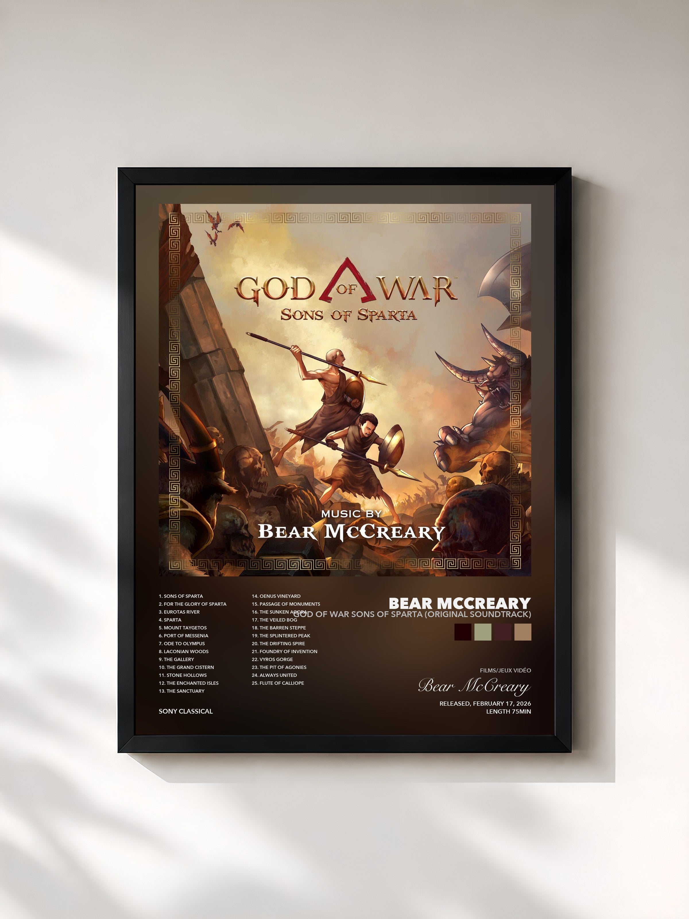 Bear McCreary – God of War Sons of Sparta (Original Soundtrack)