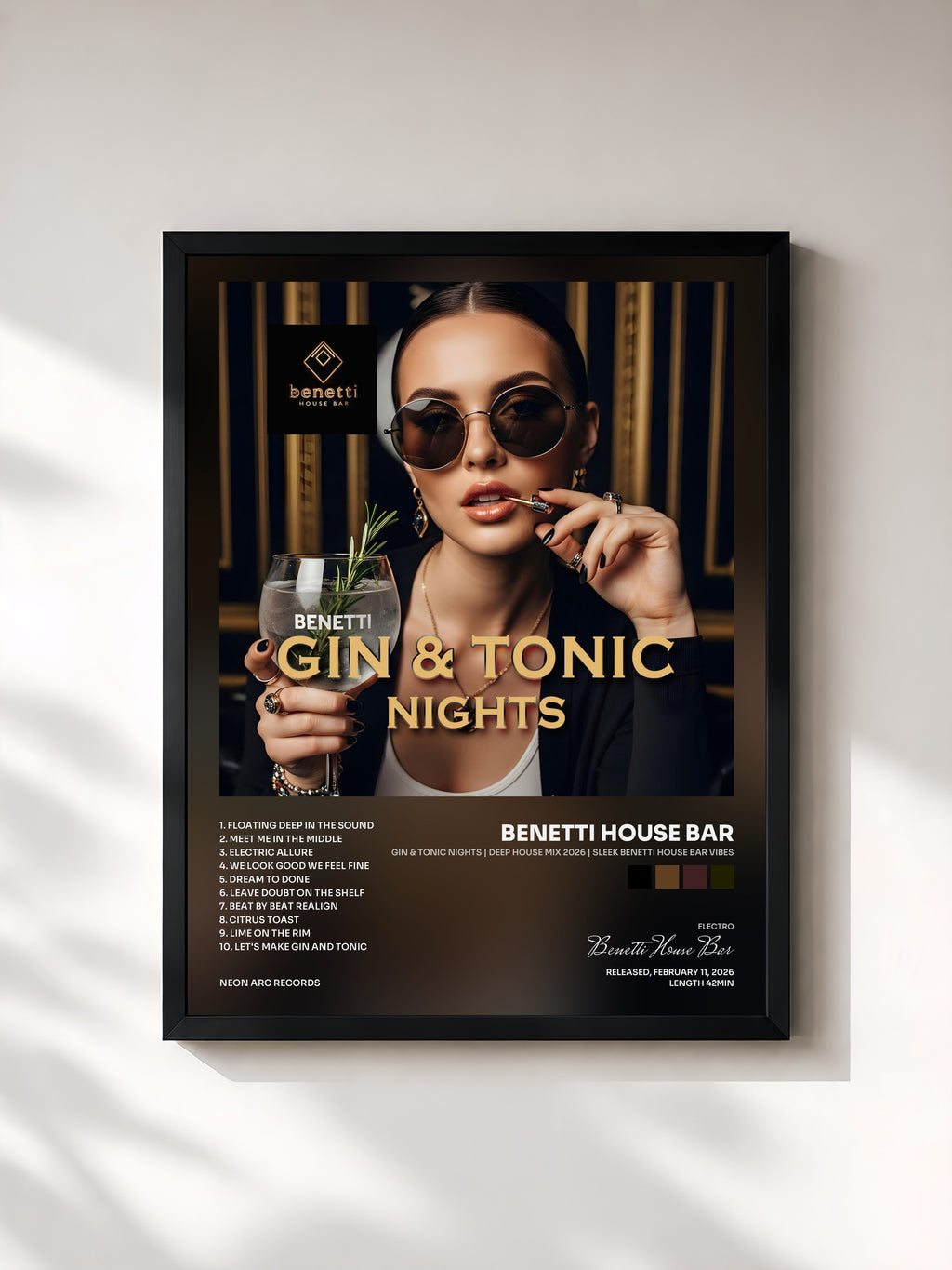 Benetti House Bar · Gin & Tonic Nights | Deep House Mix 2026 | Sleek Benetti House Bar Vibes