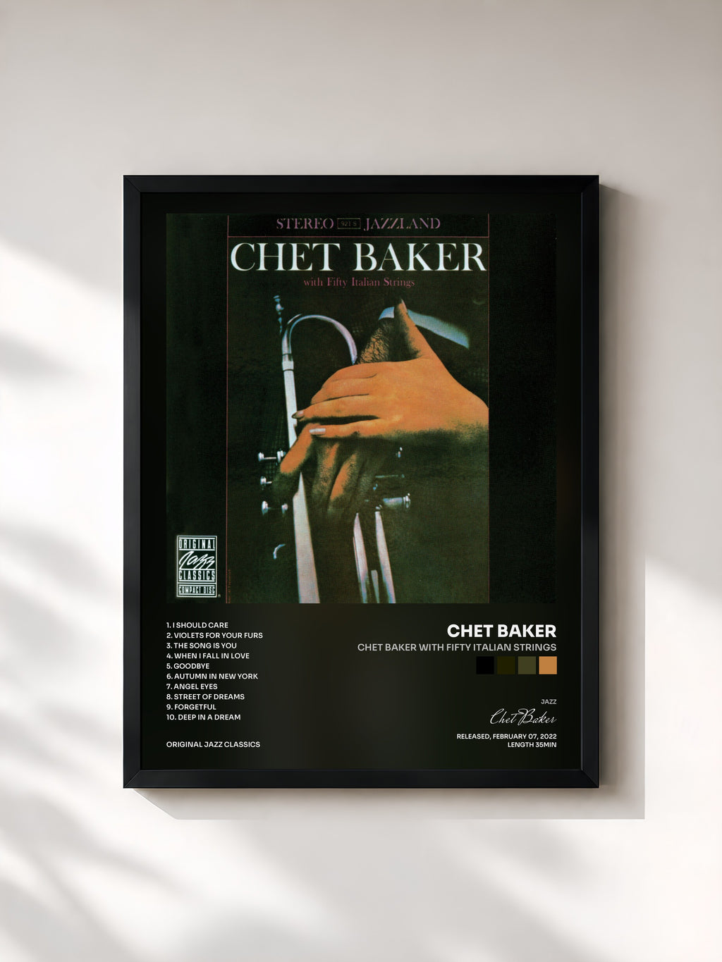 Chet Baker · Chet Baker With Fifty Italian Strings