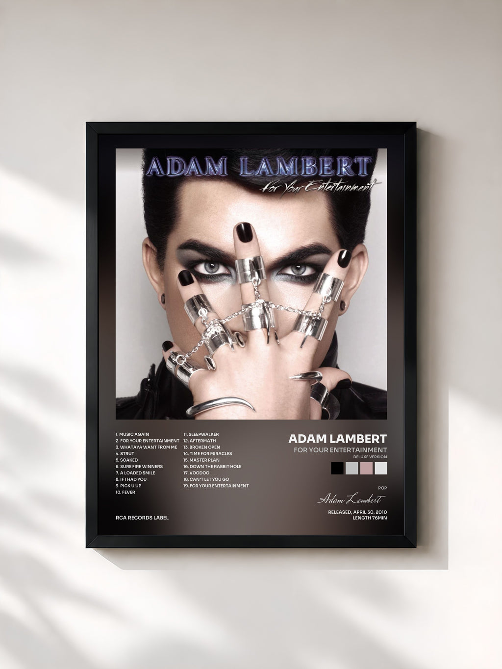 Adam Lambert · For Your Entertainment (Deluxe Version)