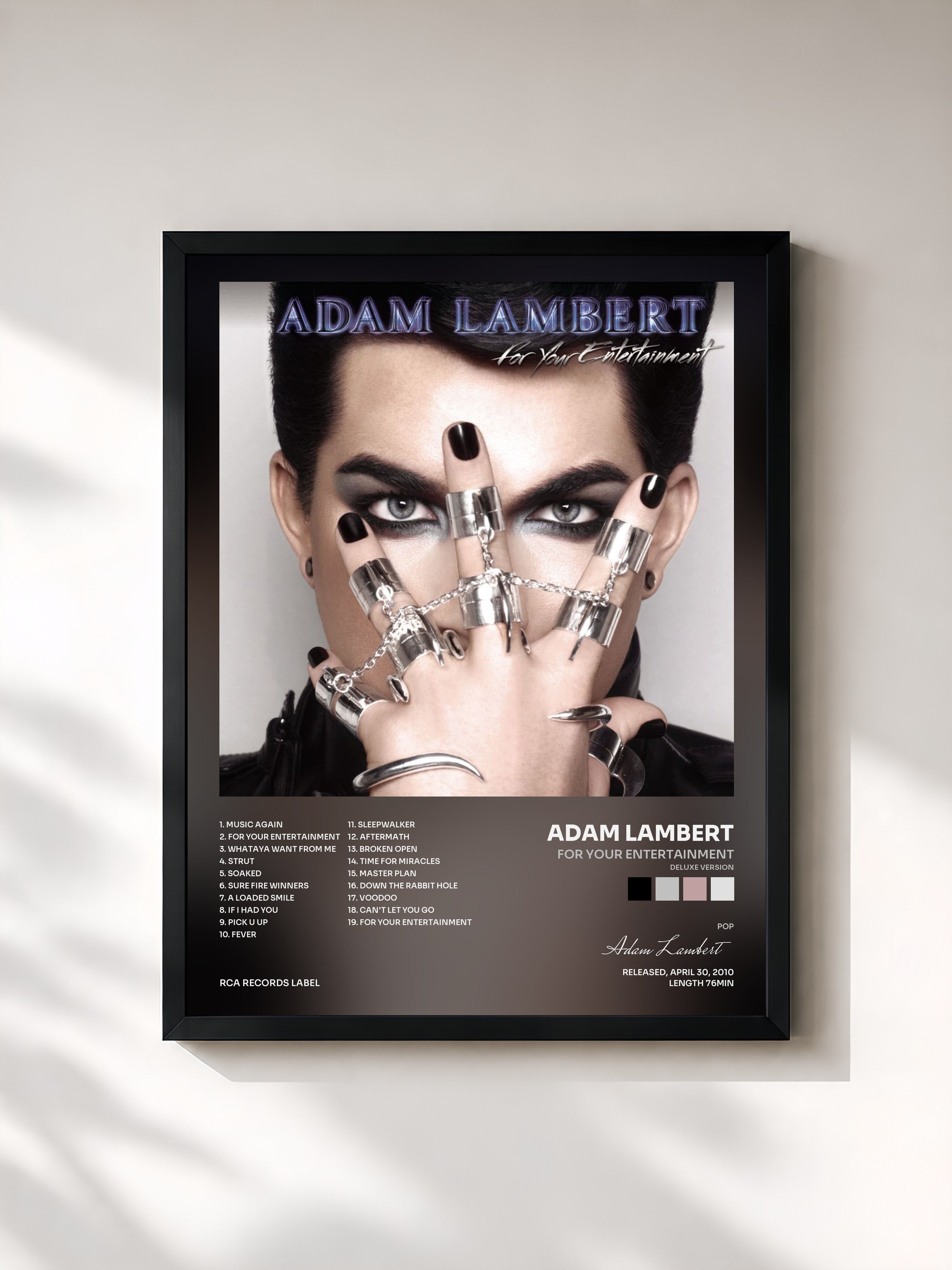 Adam Lambert · For Your Entertainment (Deluxe Version)