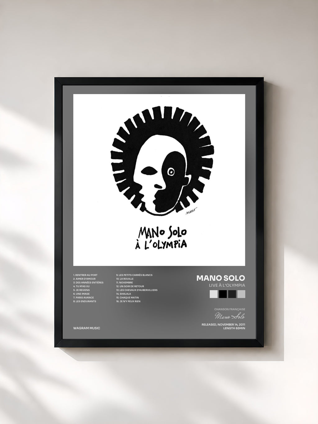 Mano Solo · Live à L'Olympia