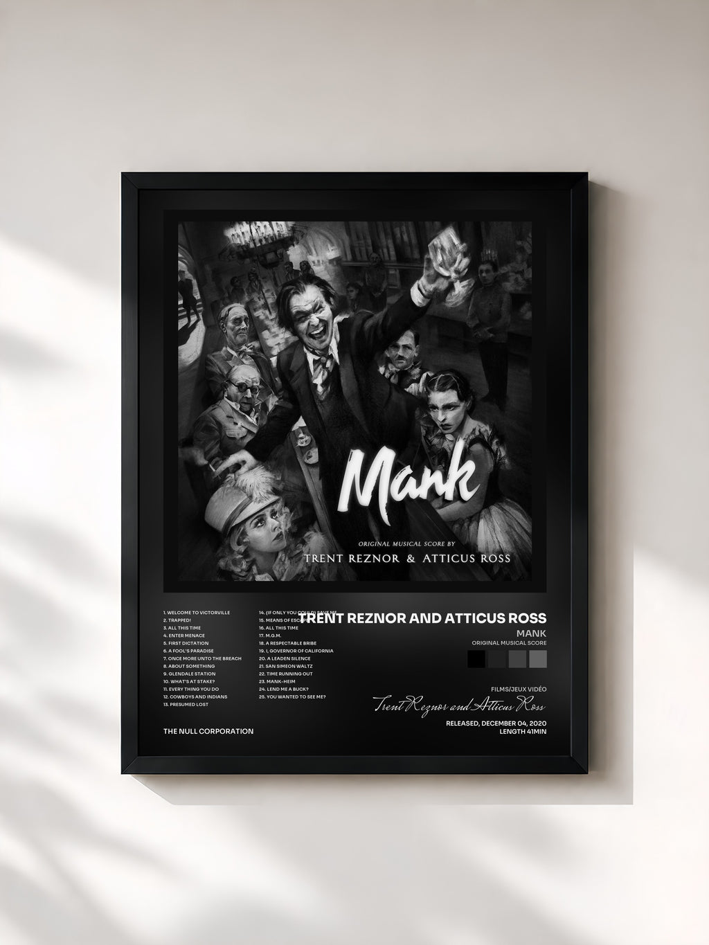 Trent Reznor and Atticus Ross · Mank (Original Musical Score)