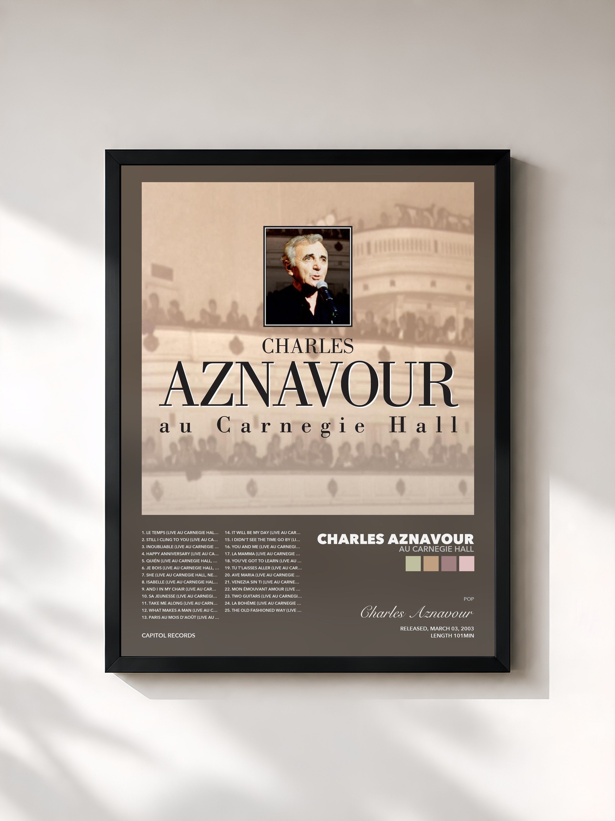 Charles Aznavour – Au Carnegie Hall