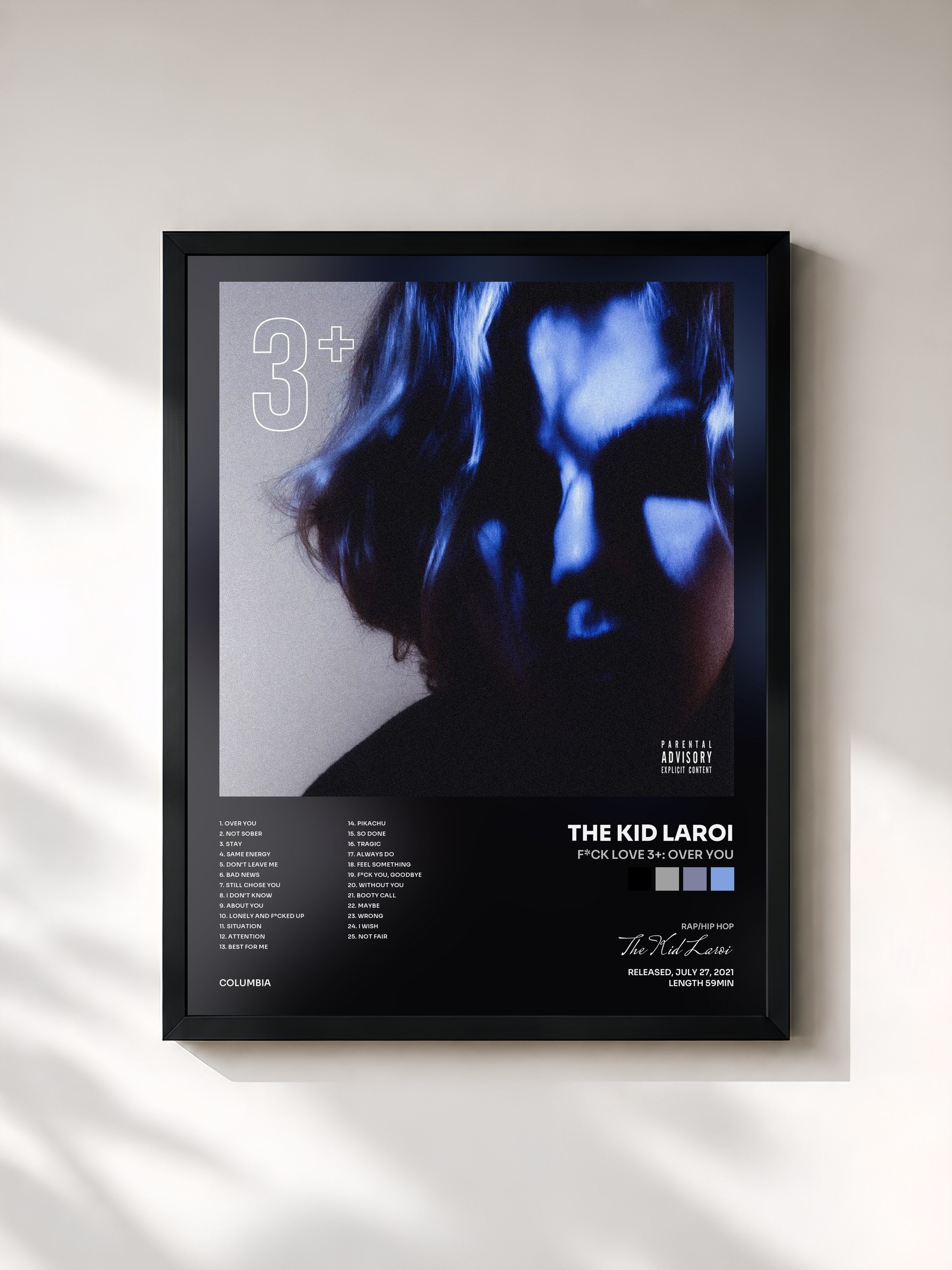 The Kid Laroi · F*CK LOVE 3+: OVER YOU