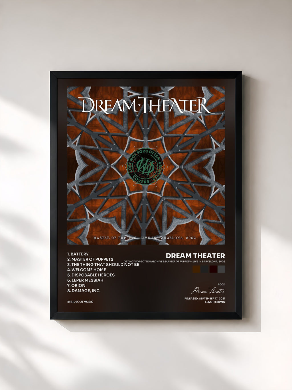 Dream Theater · Lost Not Forgotten Archives: Master of Puppets - Live in Barcelona, 2002