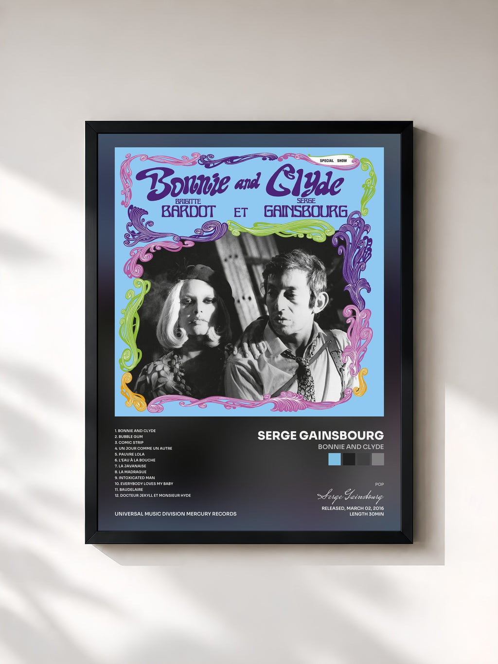 Serge Gainsbourg · Bonnie And Clyde