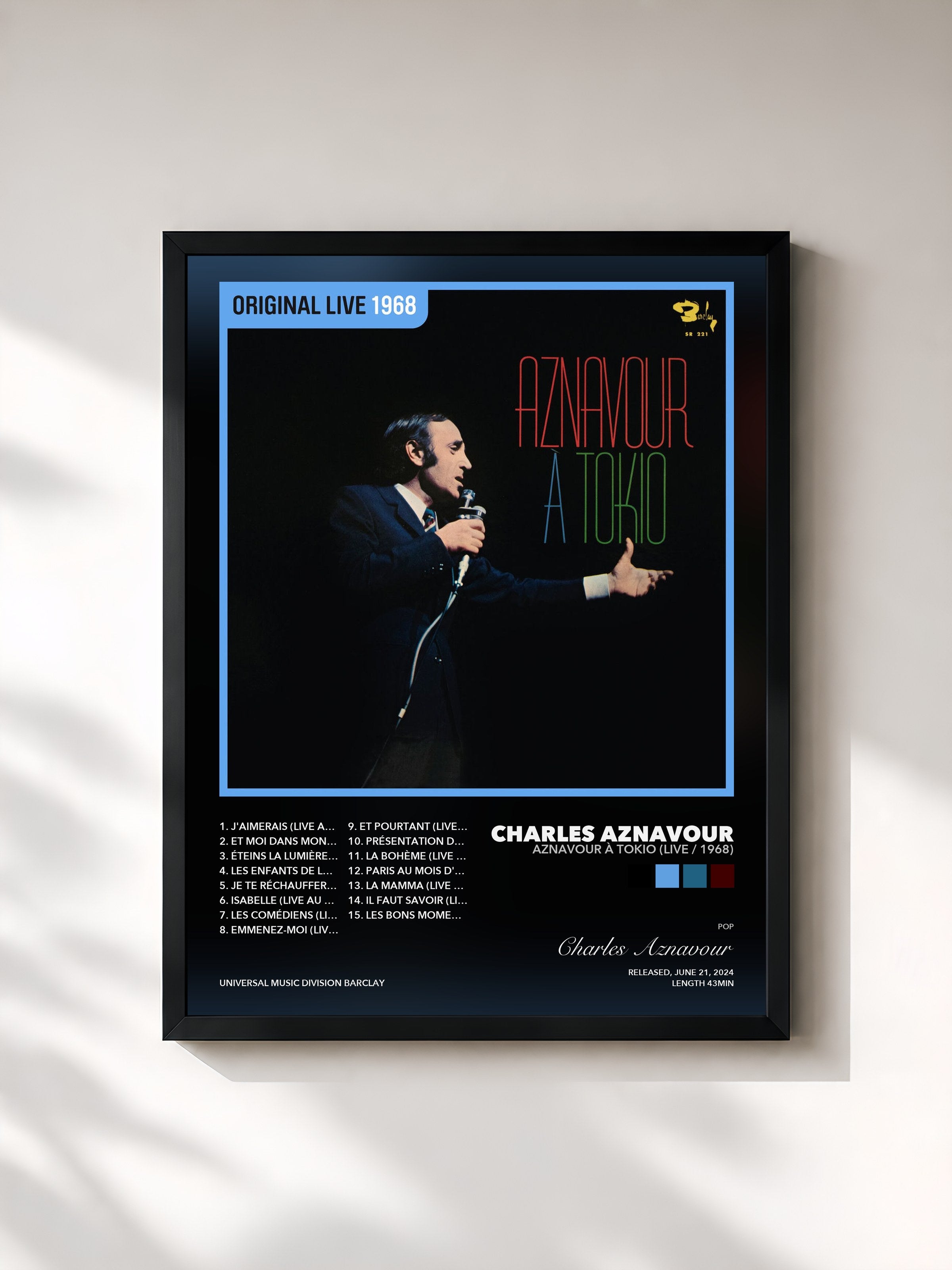 Charles Aznavour – Aznavour à Tokio (Live / 1968)