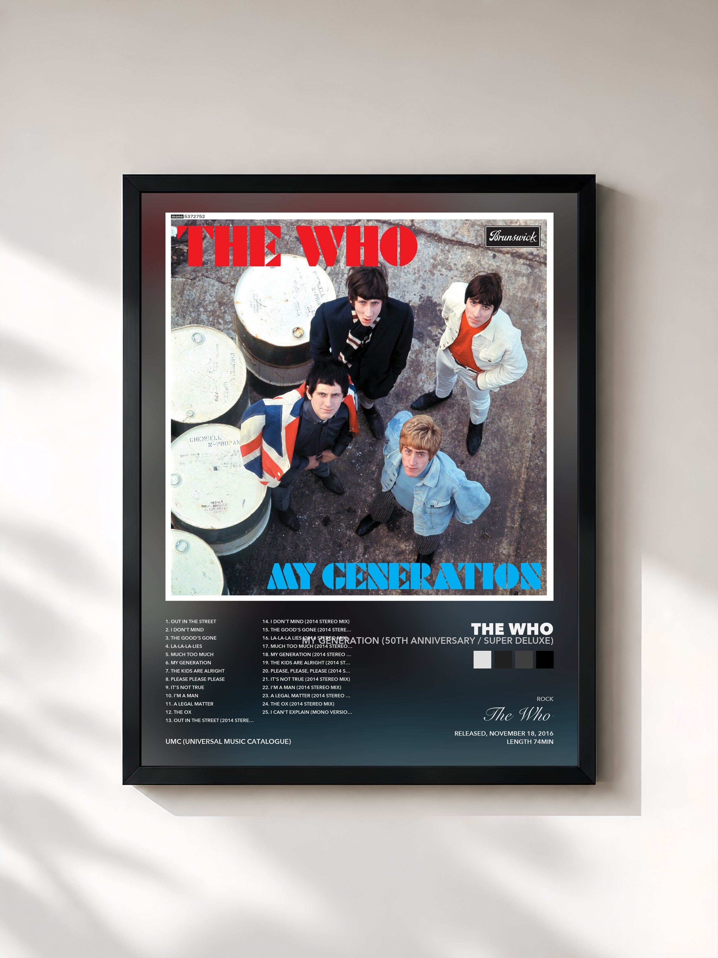 The Who · My Generation (50th Anniversary / Super Deluxe)