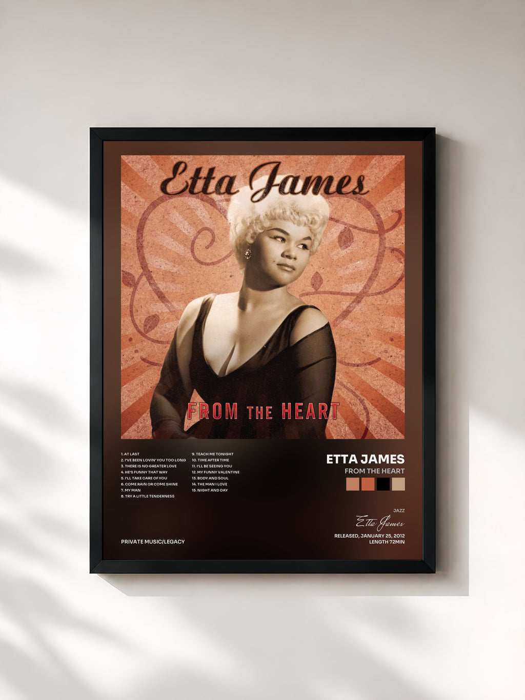 Etta James · From The Heart